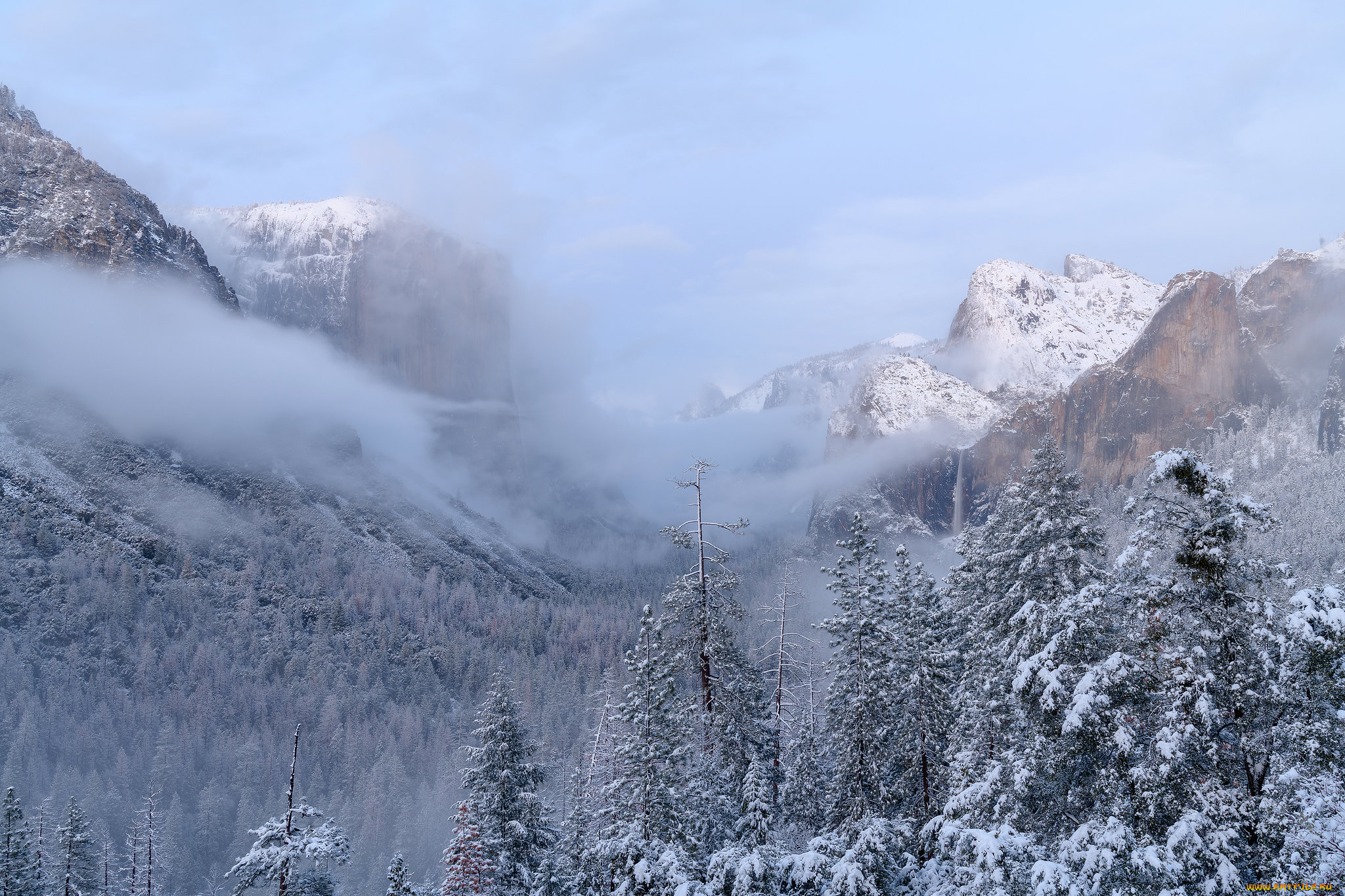 природа, горы, простор