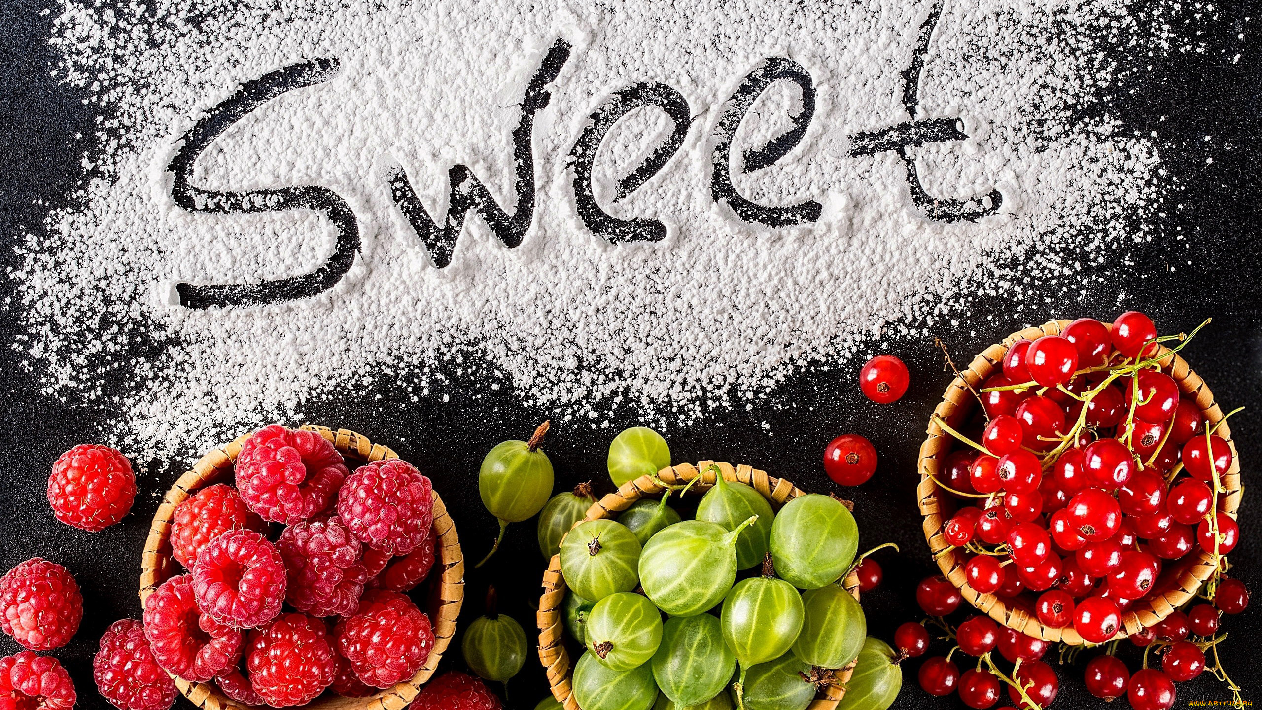 еда, фрукты, , ягоды, крыжовник, малина, смородина