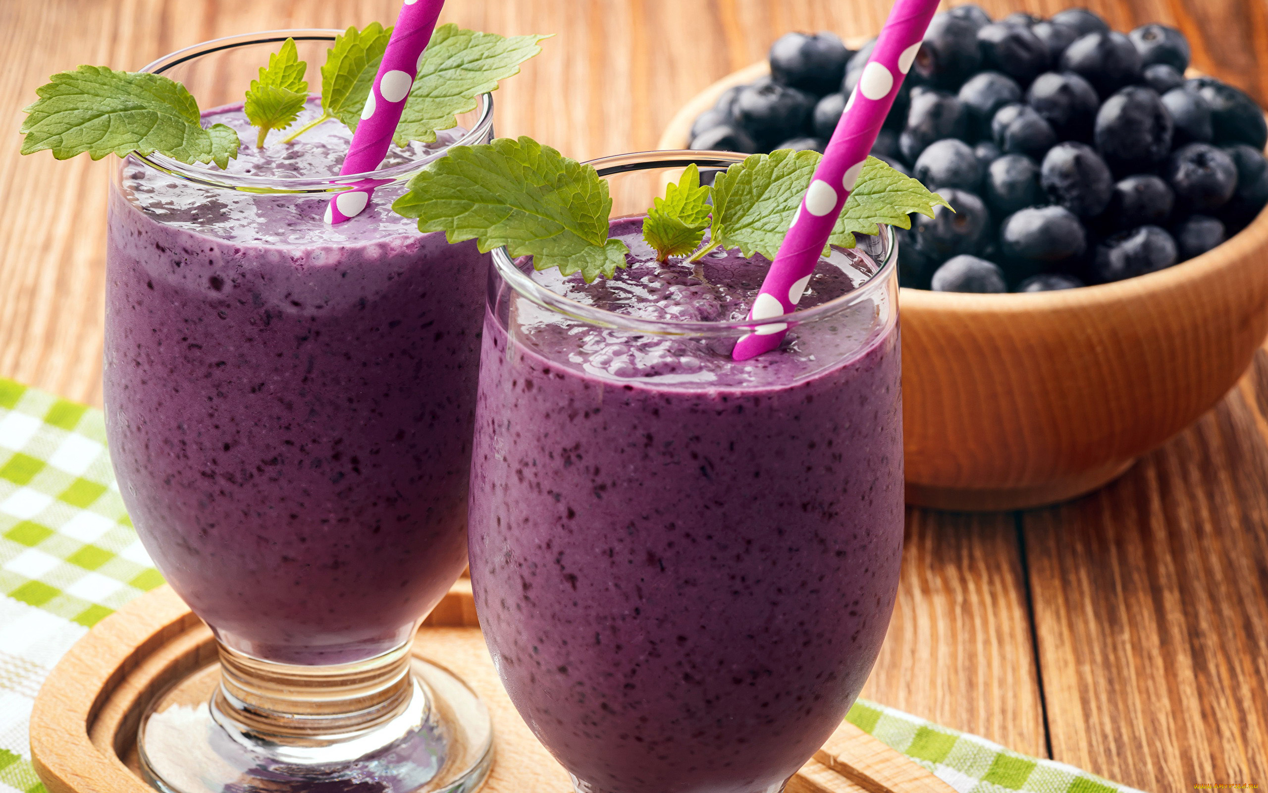 еда, напитки, черника, черничный, смузи
