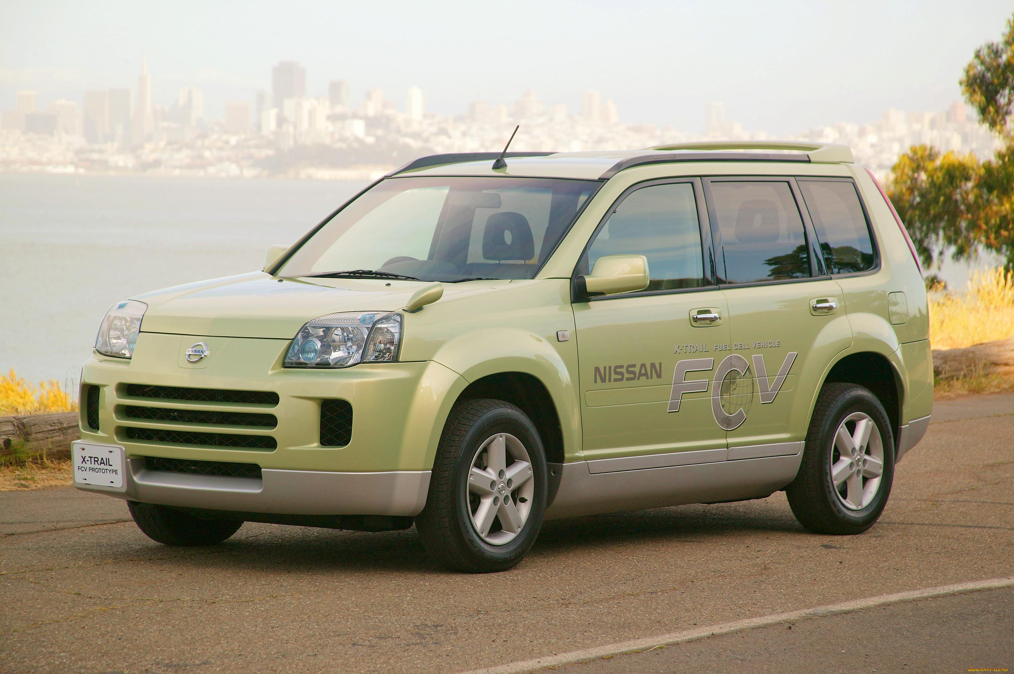 автомобили, nissan, datsun, ниссан, салатовый, дорога, город