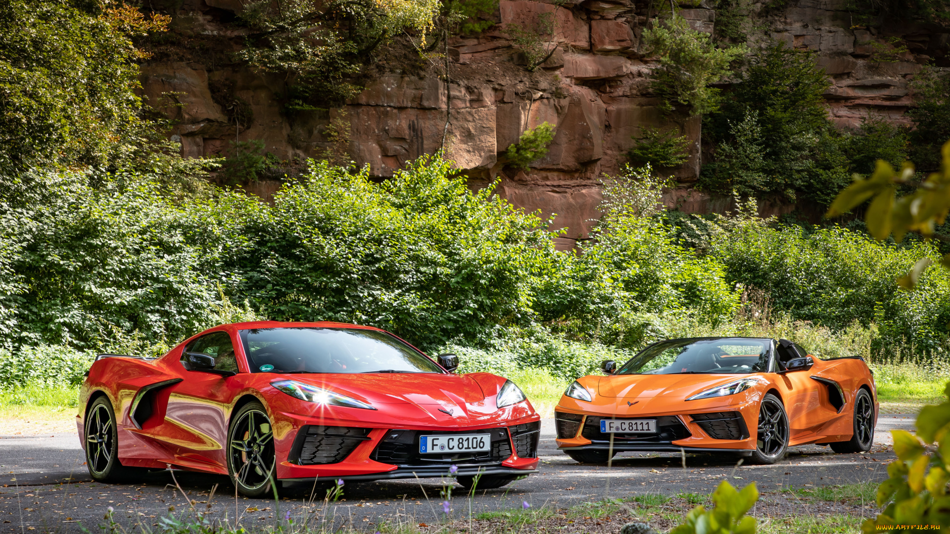 автомобили, corvette