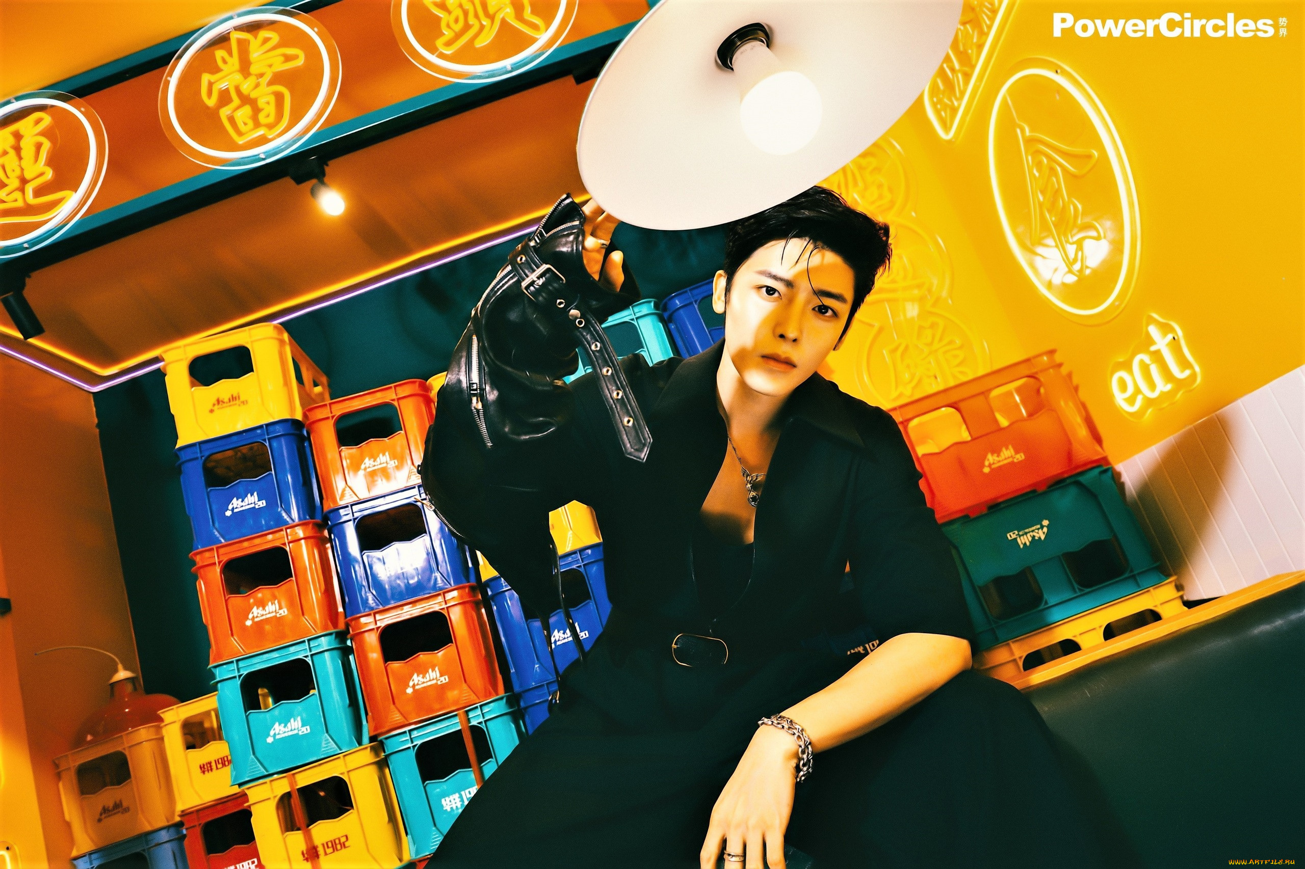 мужчины, hou, ming, hao, актер, ящики