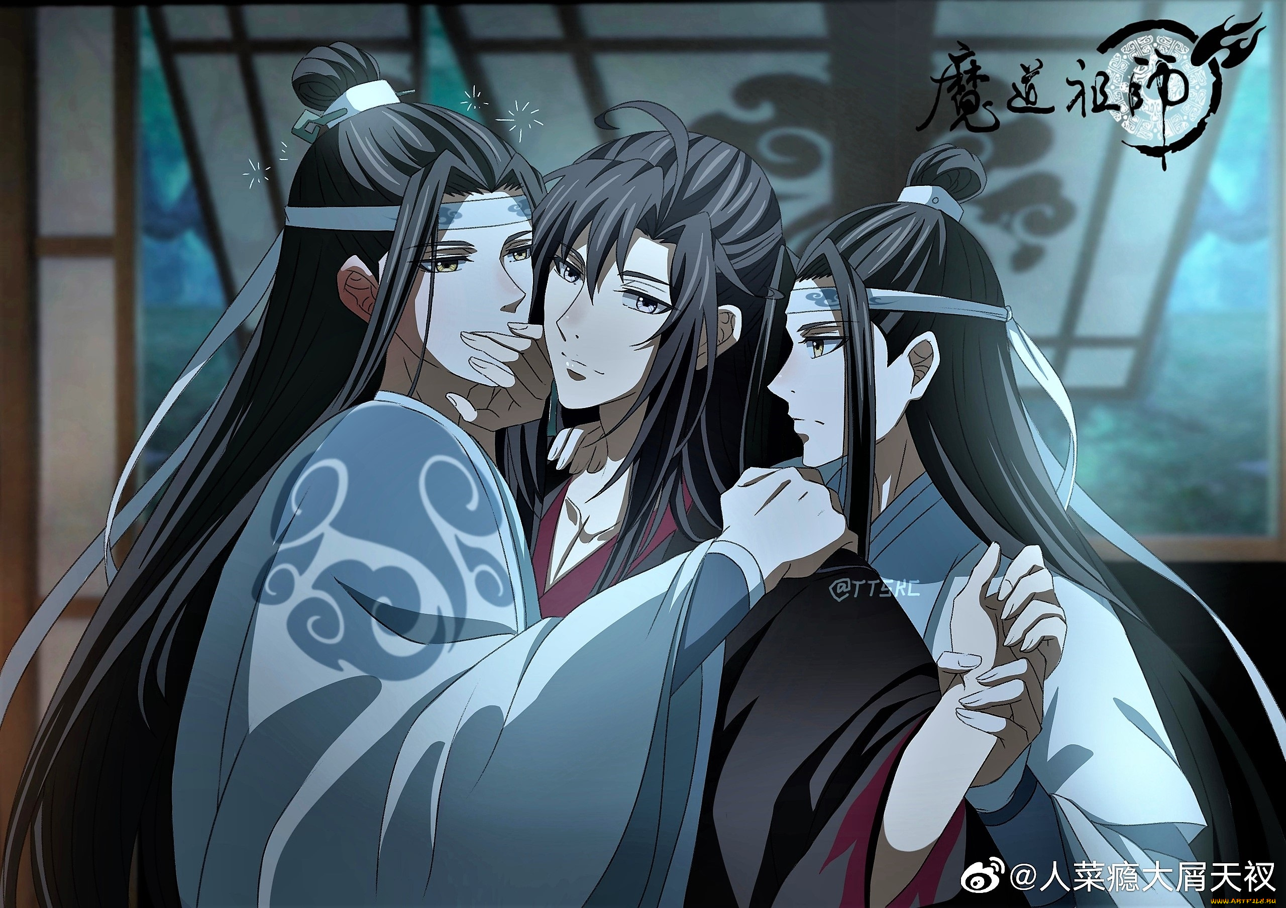 аниме, mo, dao, zu, shi, лань, ванцзи, вэй, усянь