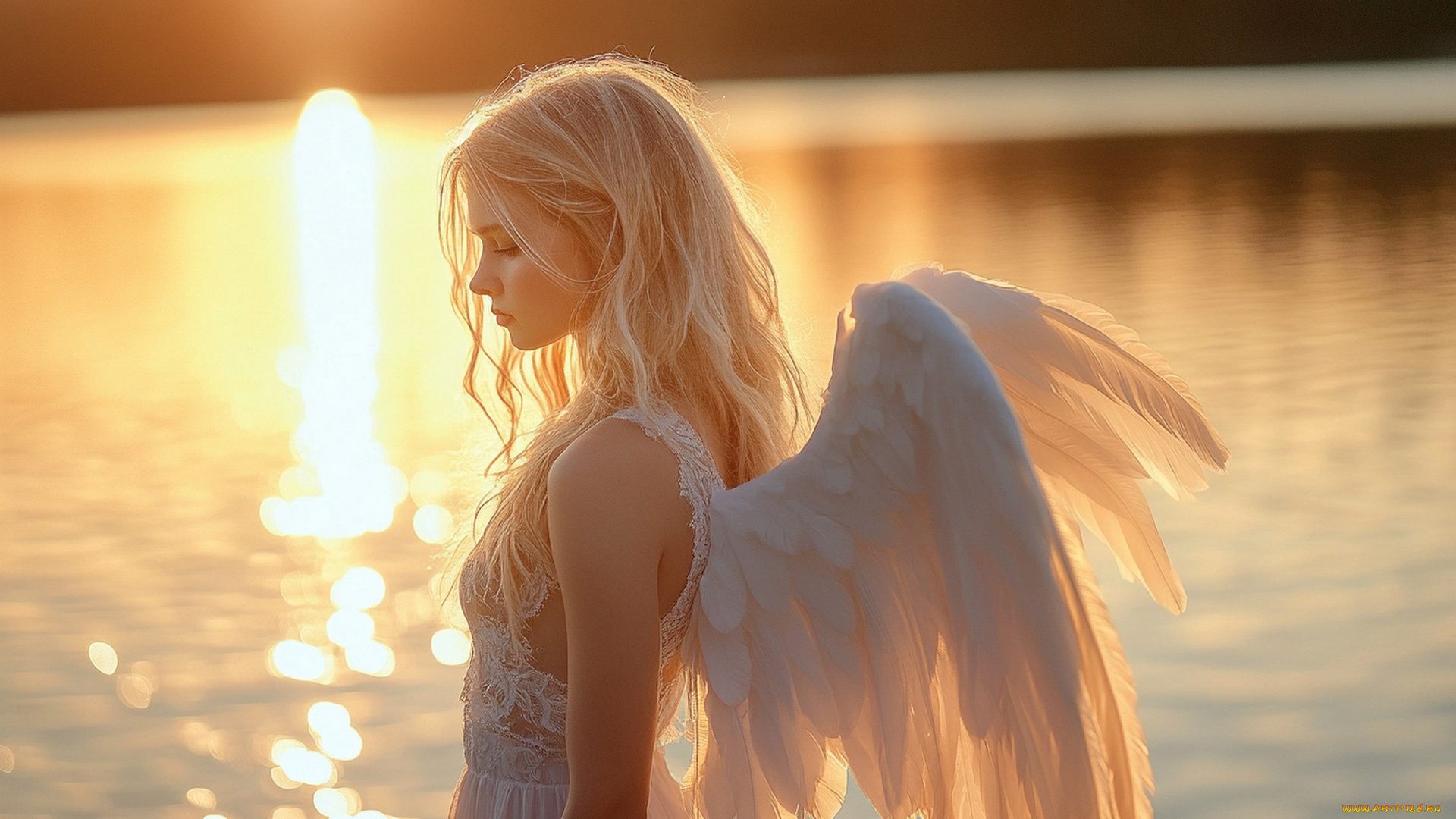 комп, , дизайн, фэнтези, фотоарт, девушка