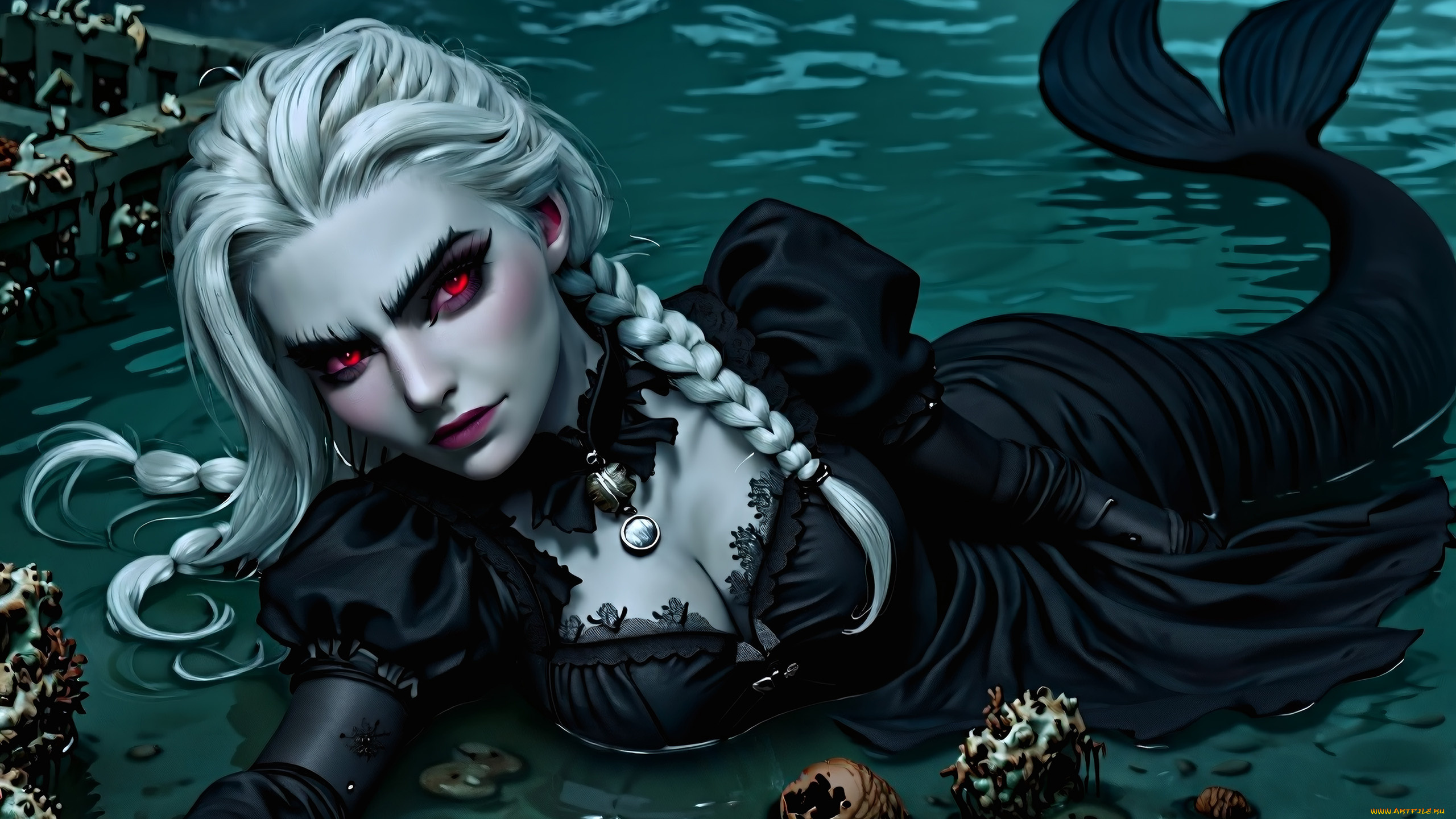 фэнтези, русалки, нейросети, графика, нейроарт, ai, art, нейронные, сети, рисунки, нейро, искусство, нейрографика, graphics, neuroart, neural, networks, drawings, neuro, neurography