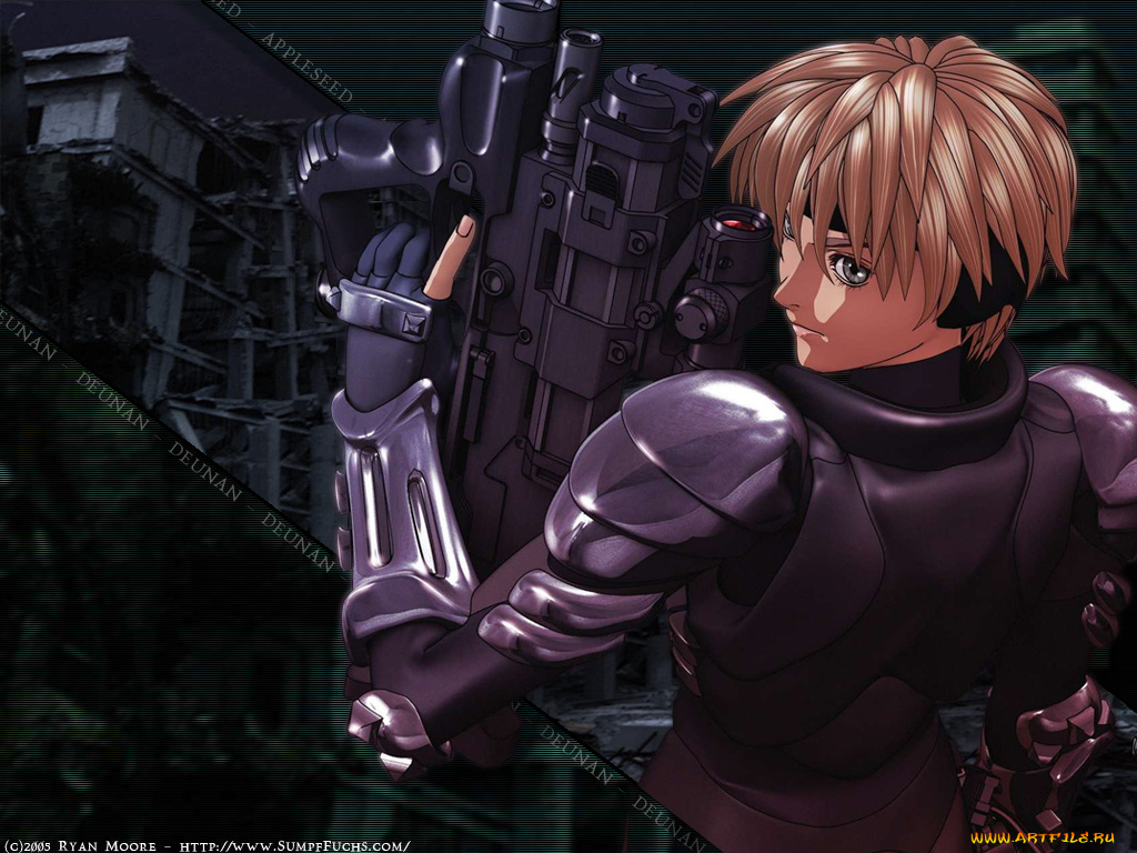 аниме, appleseed