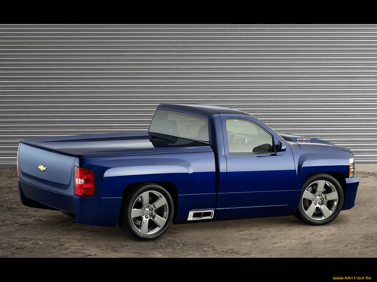 2006, chevrolet, silverado, 427, автомобили, custom, pick, up