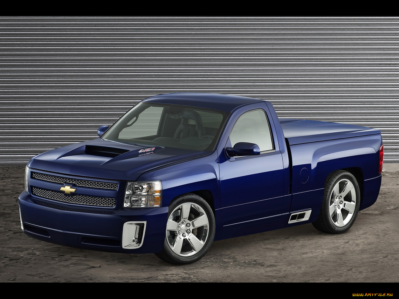 2006, chevrolet, silverado, 427, автомобили, custom, pick, up