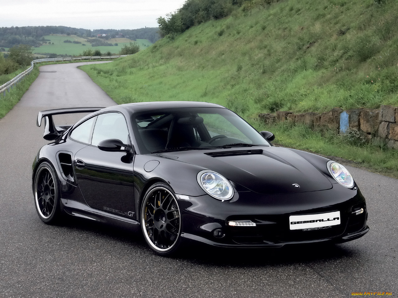 2007, gemballa, turbo, gt, 550, based, on, porsche, 997, автомобили