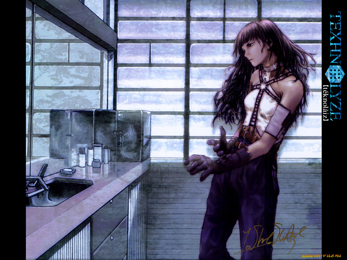 аниме, texhnolyze