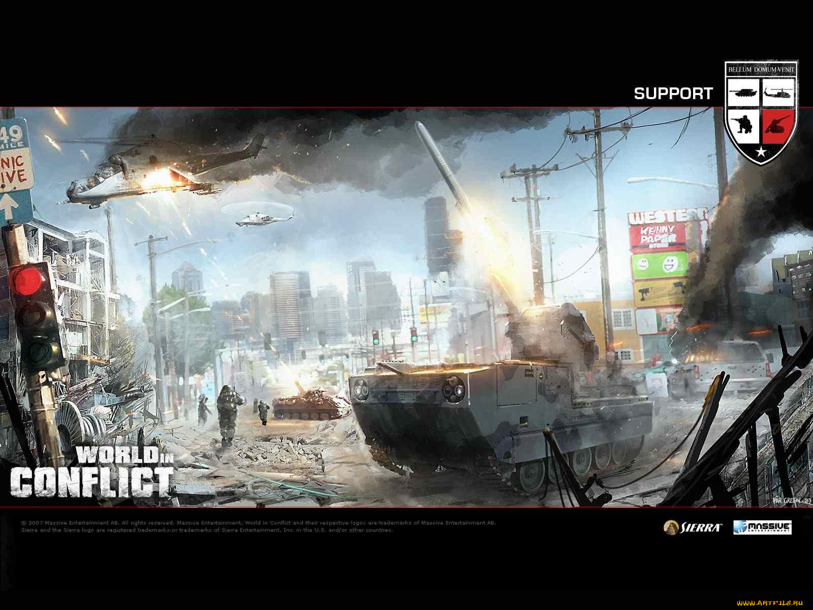 world, in, conflict, видео, игры