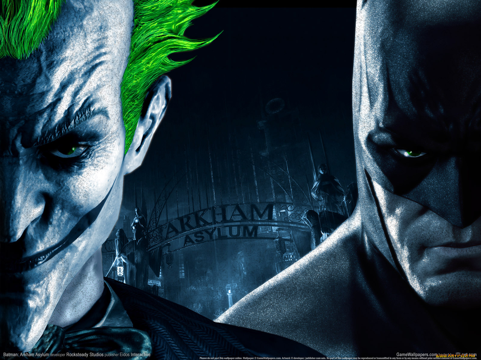 batman, arkham, asylum, видео, игры