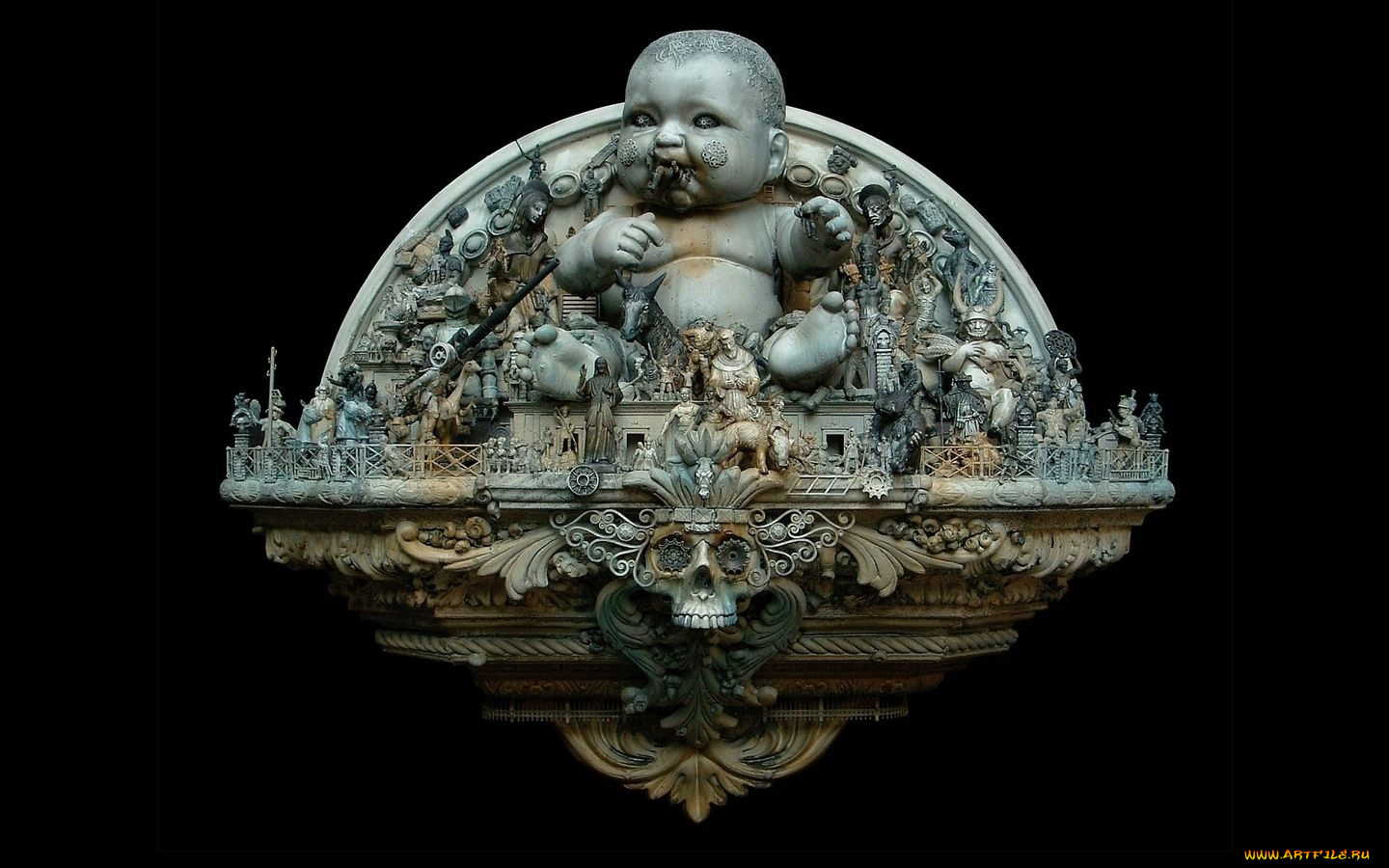 разное, рельефы, статуи, музейные, экспонаты