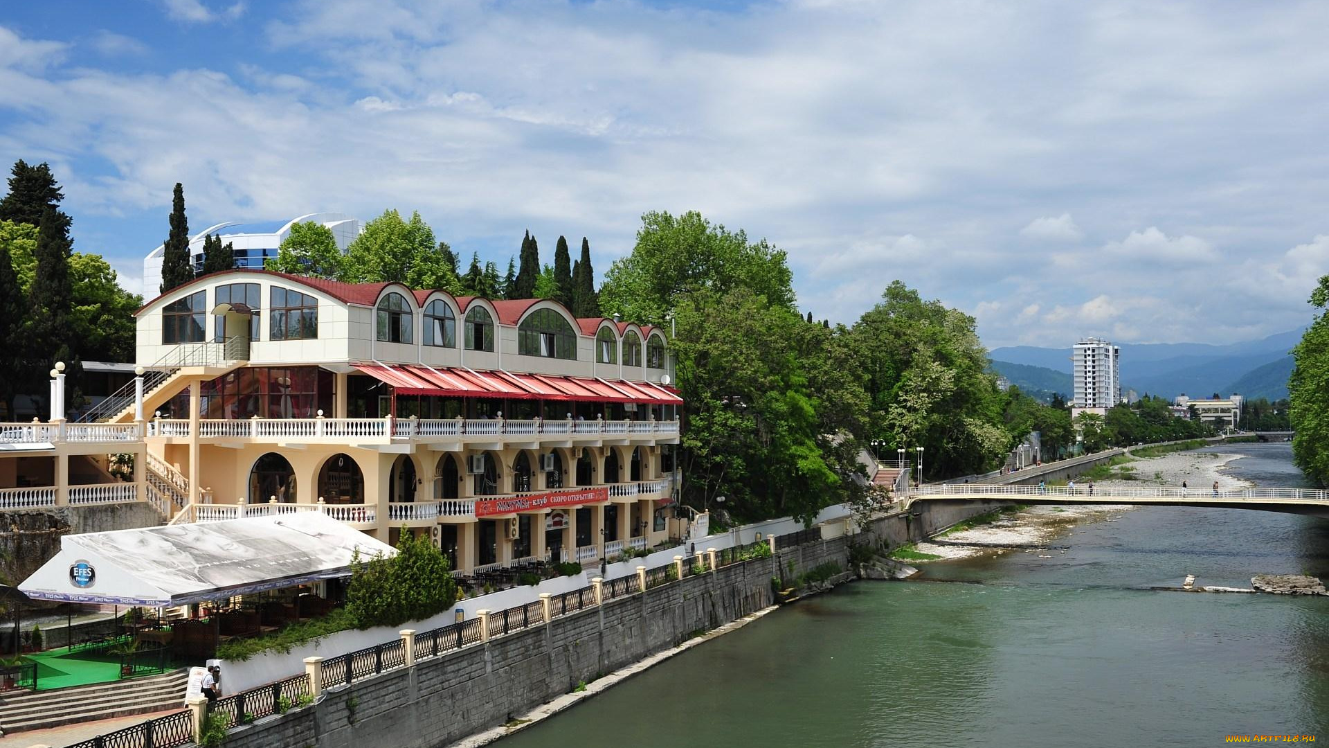 города, мосты