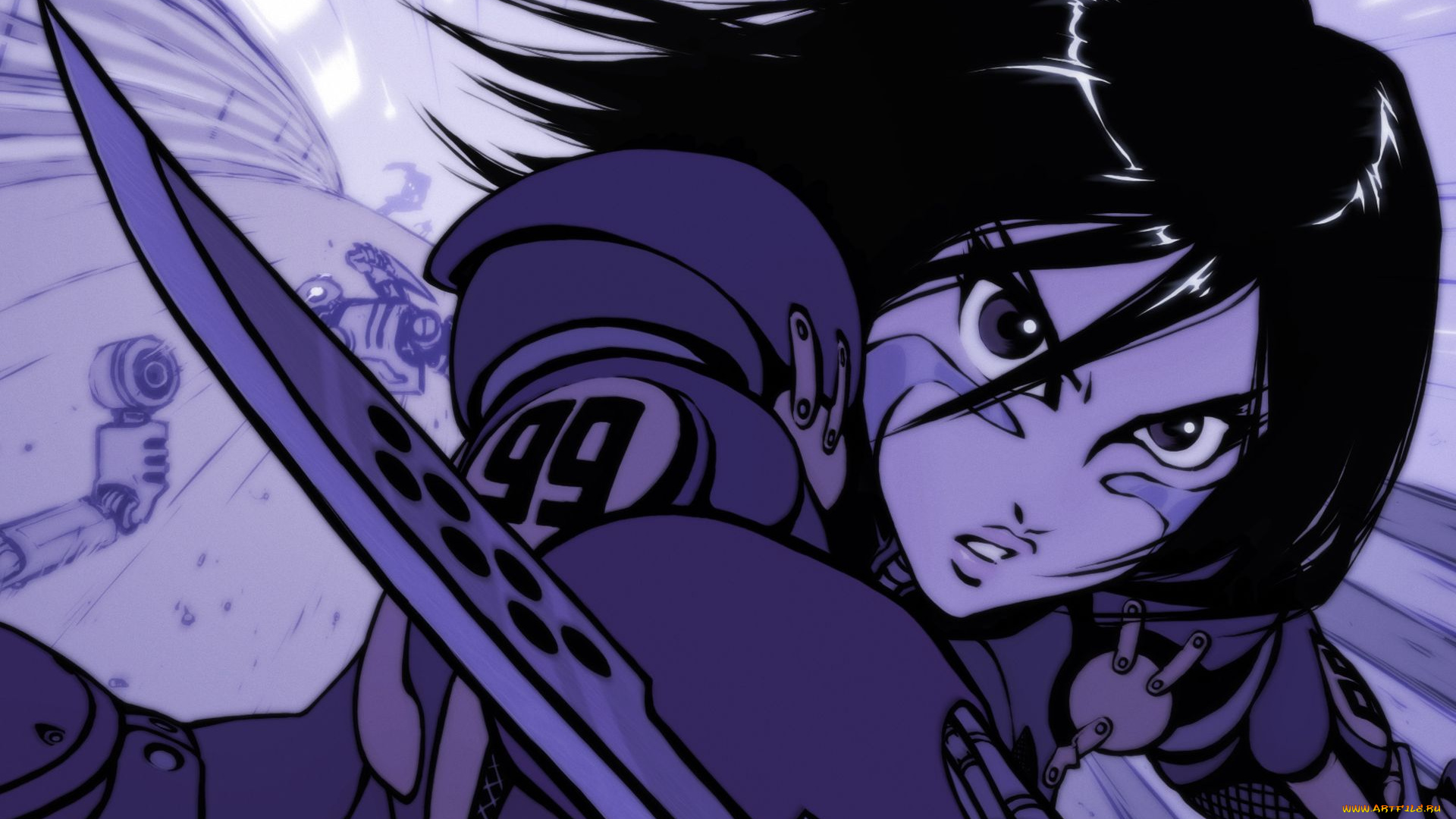 gunnm, аниме, battle, angel, alita