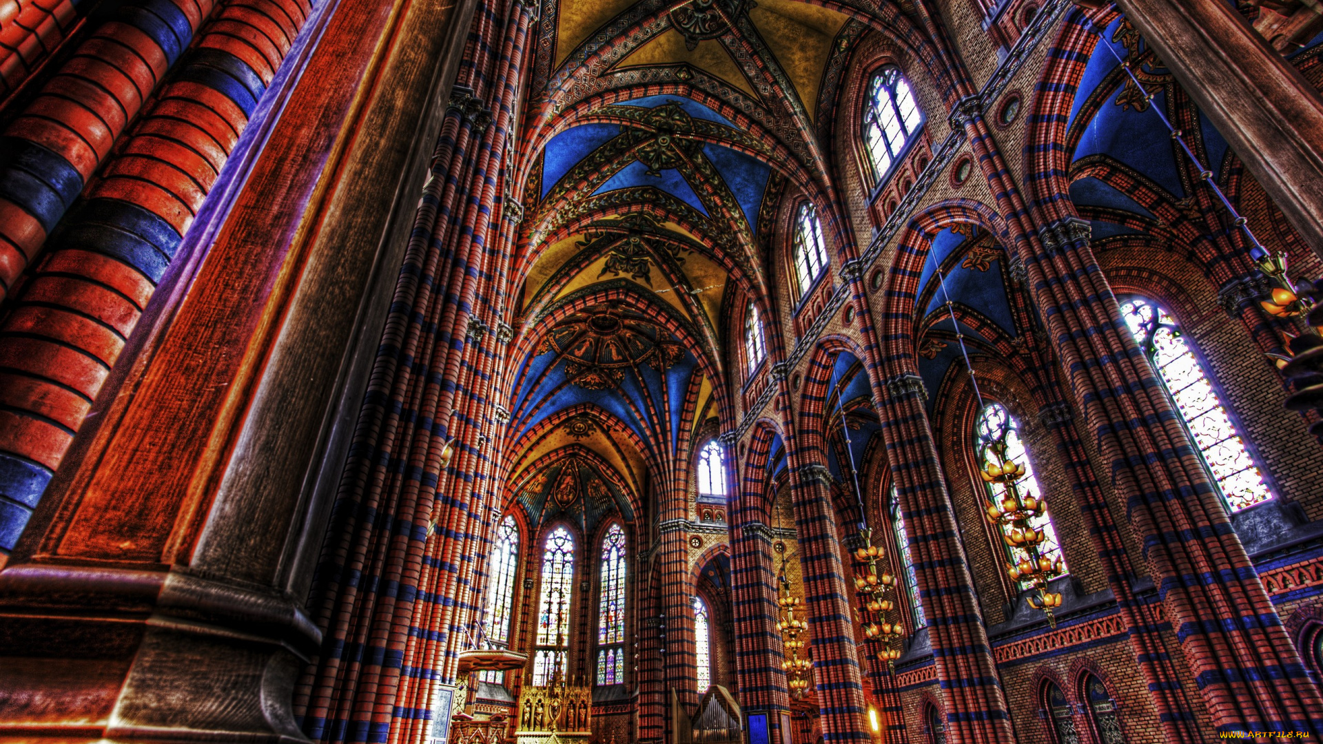 интерьер, убранство, роспись, храма