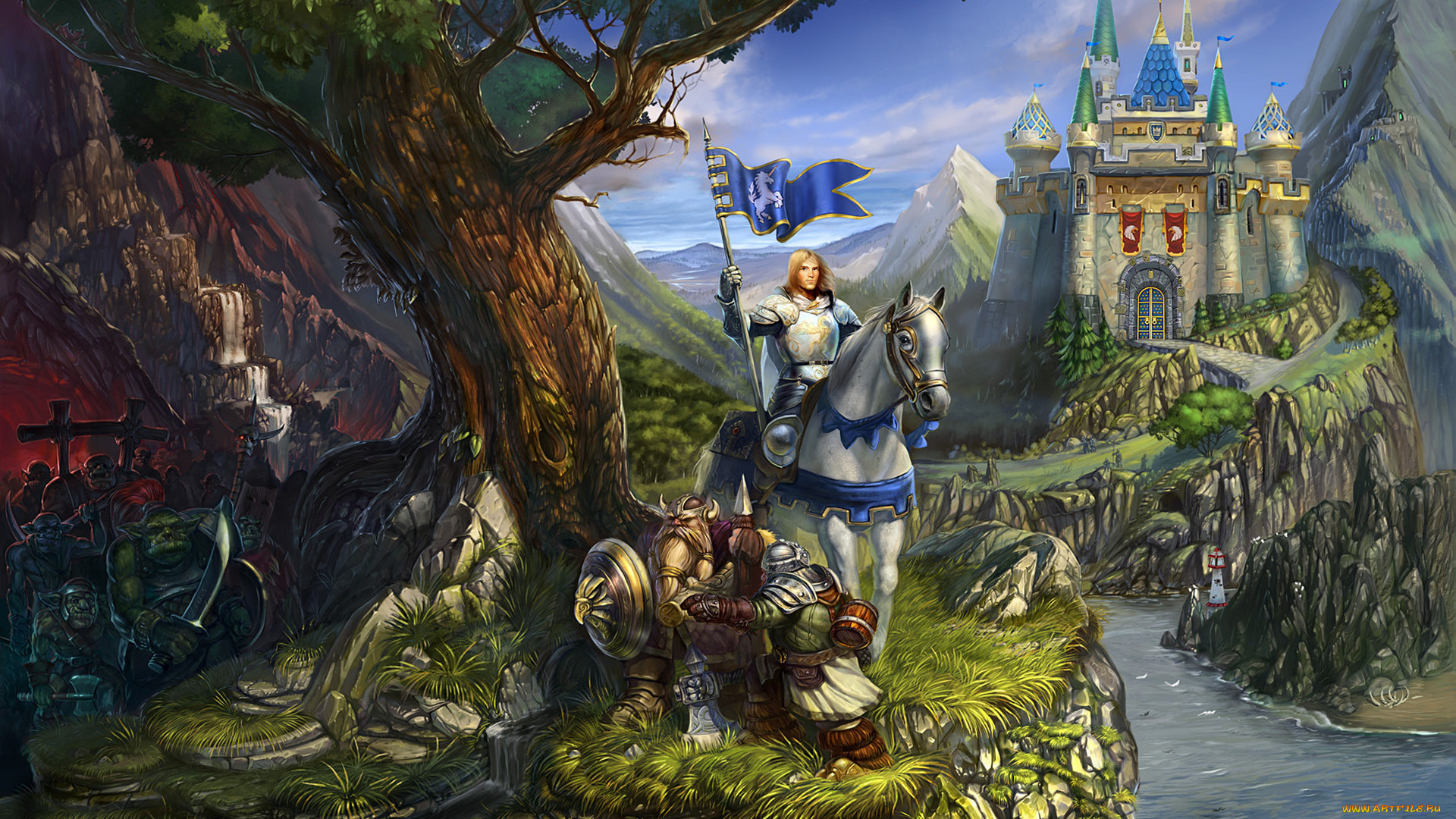 king`s, bounty, the, legend, видео, игры