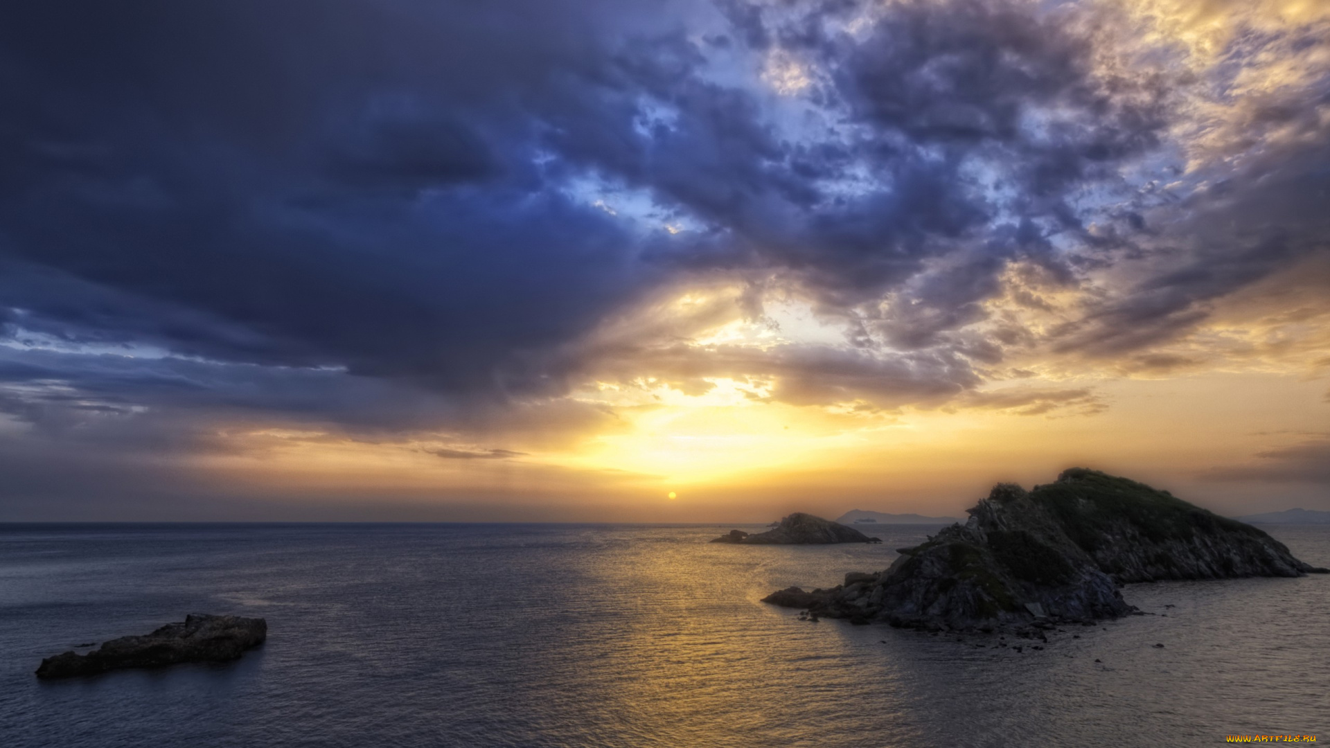 природа, восходы, закаты