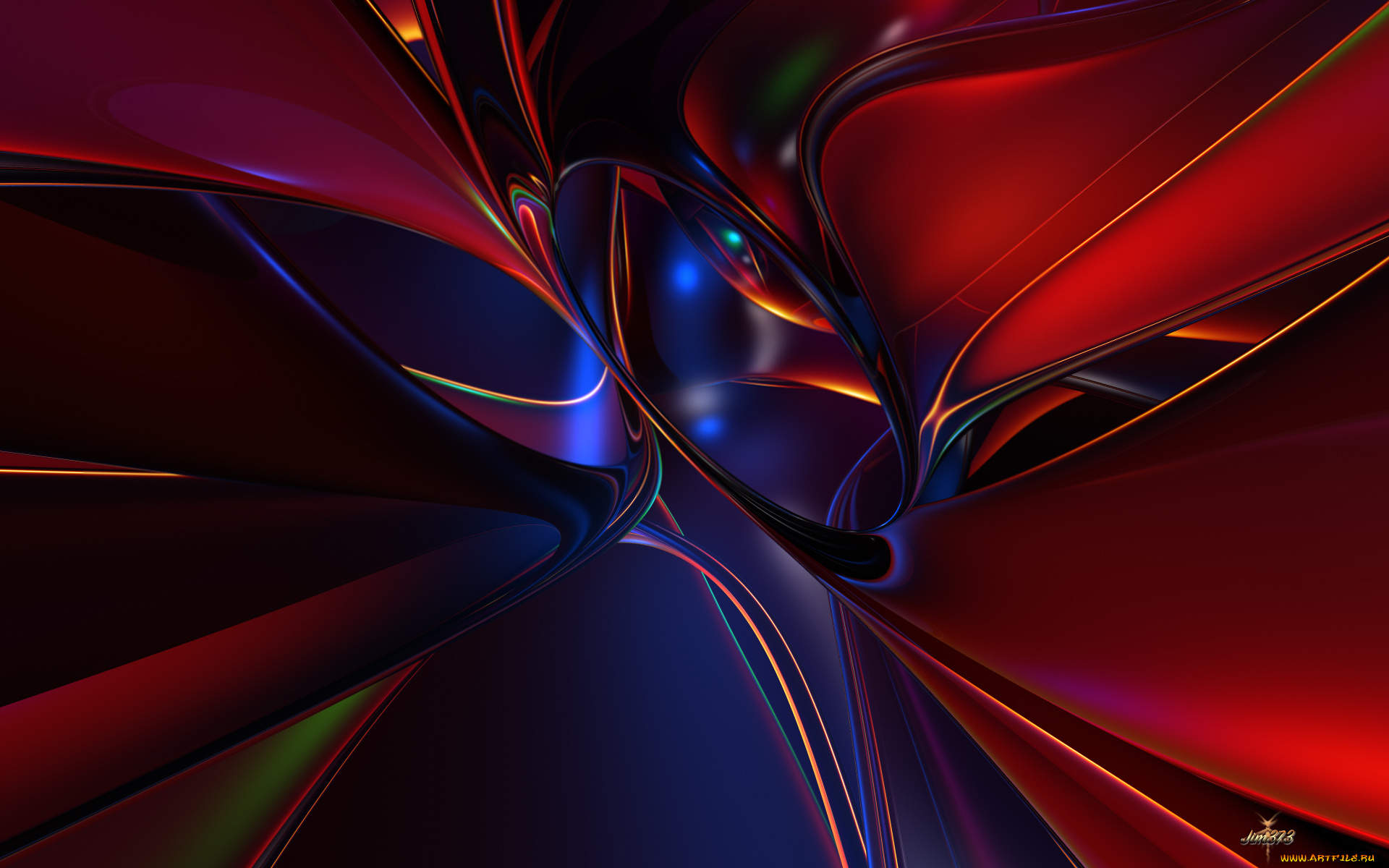 3д, графика, fractal, фракталы