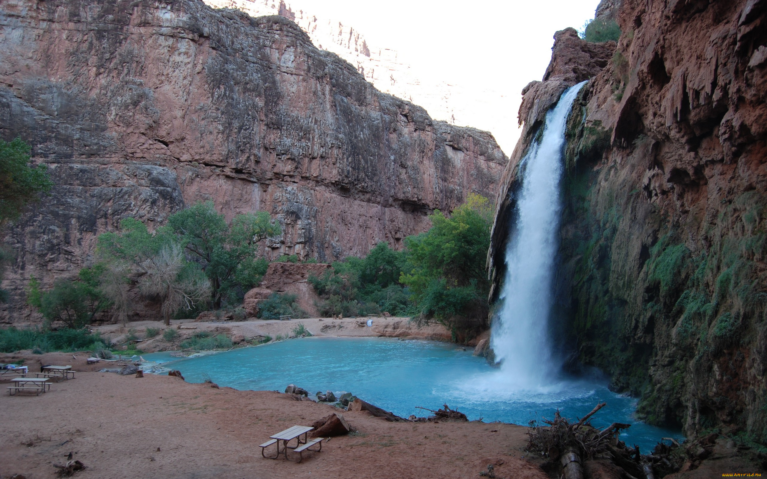 природа, водопады