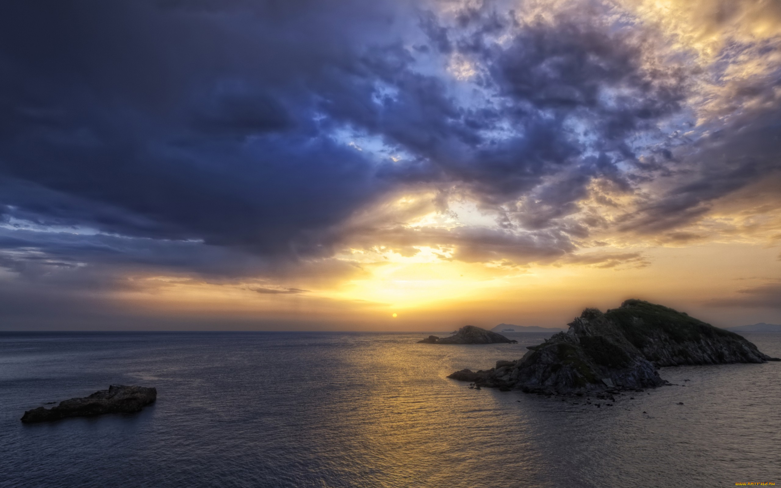 природа, восходы, закаты