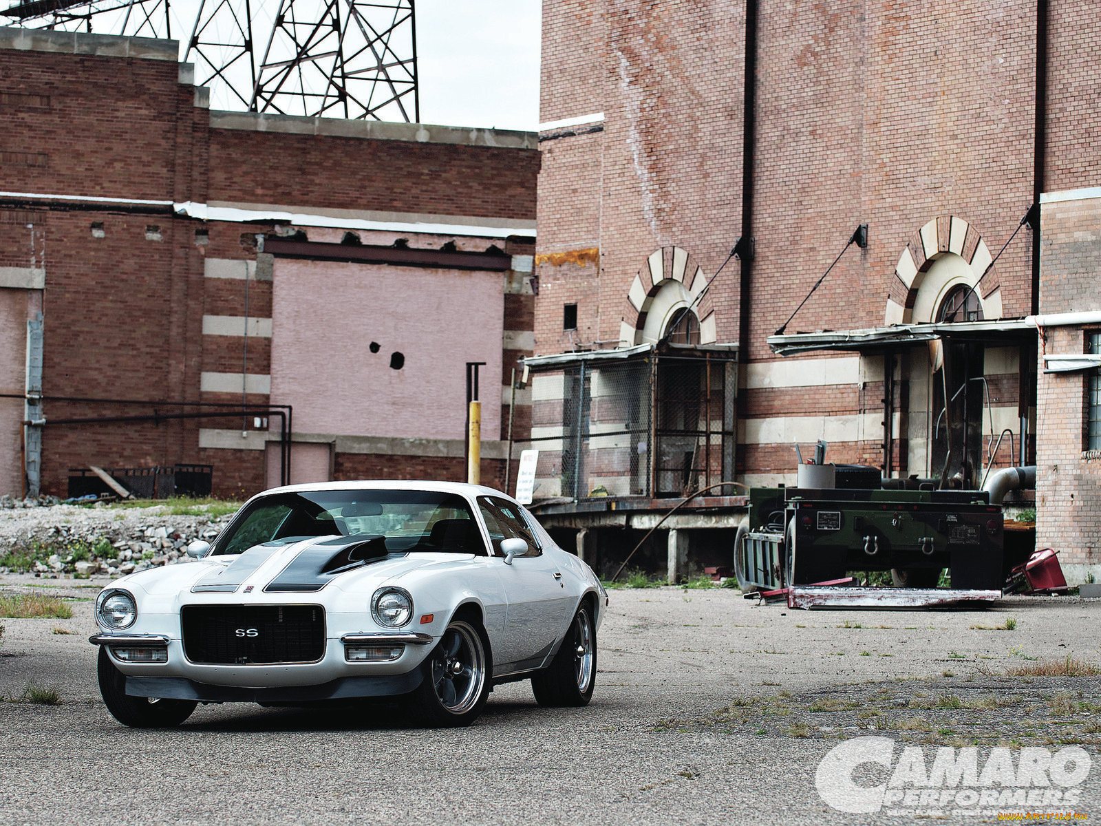 1972, chevrolet, camaro, автомобили