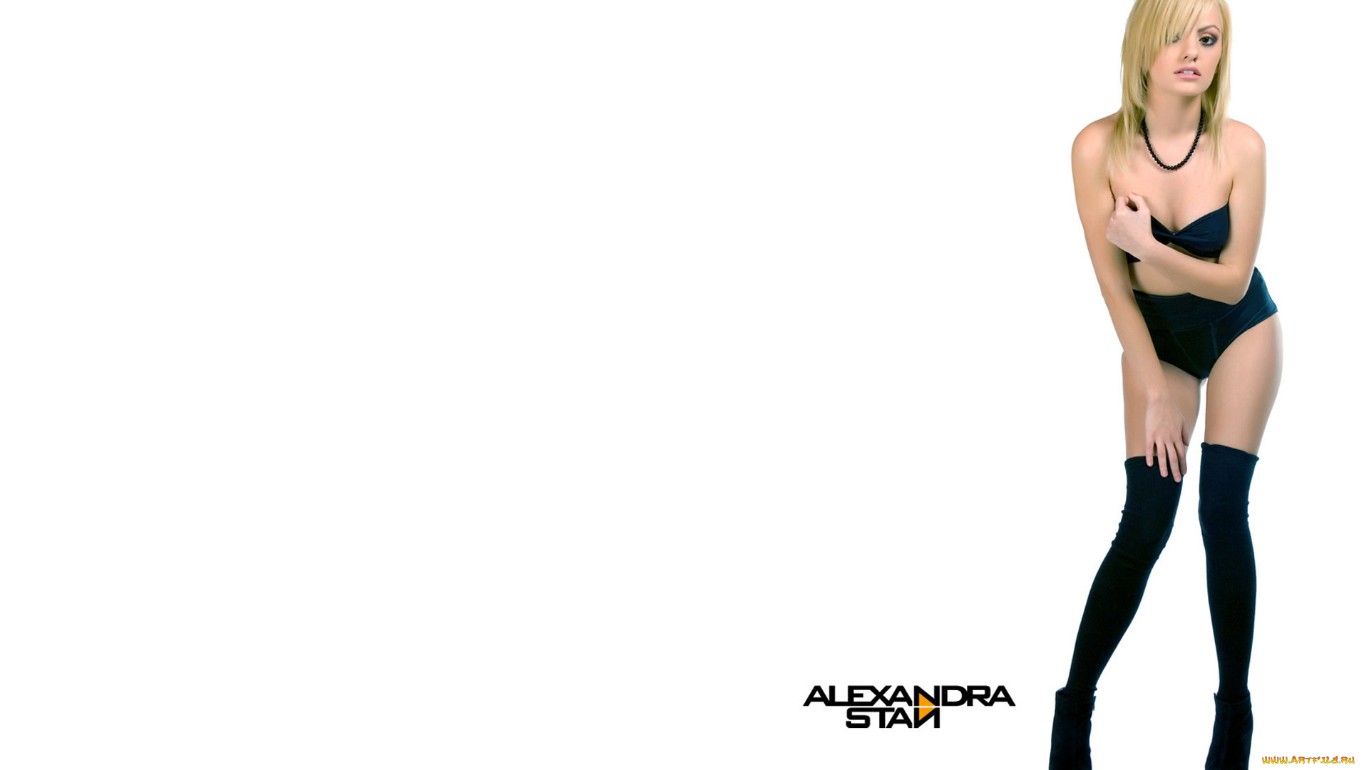 музыка, alexandra, stan, черное, белье, бусы