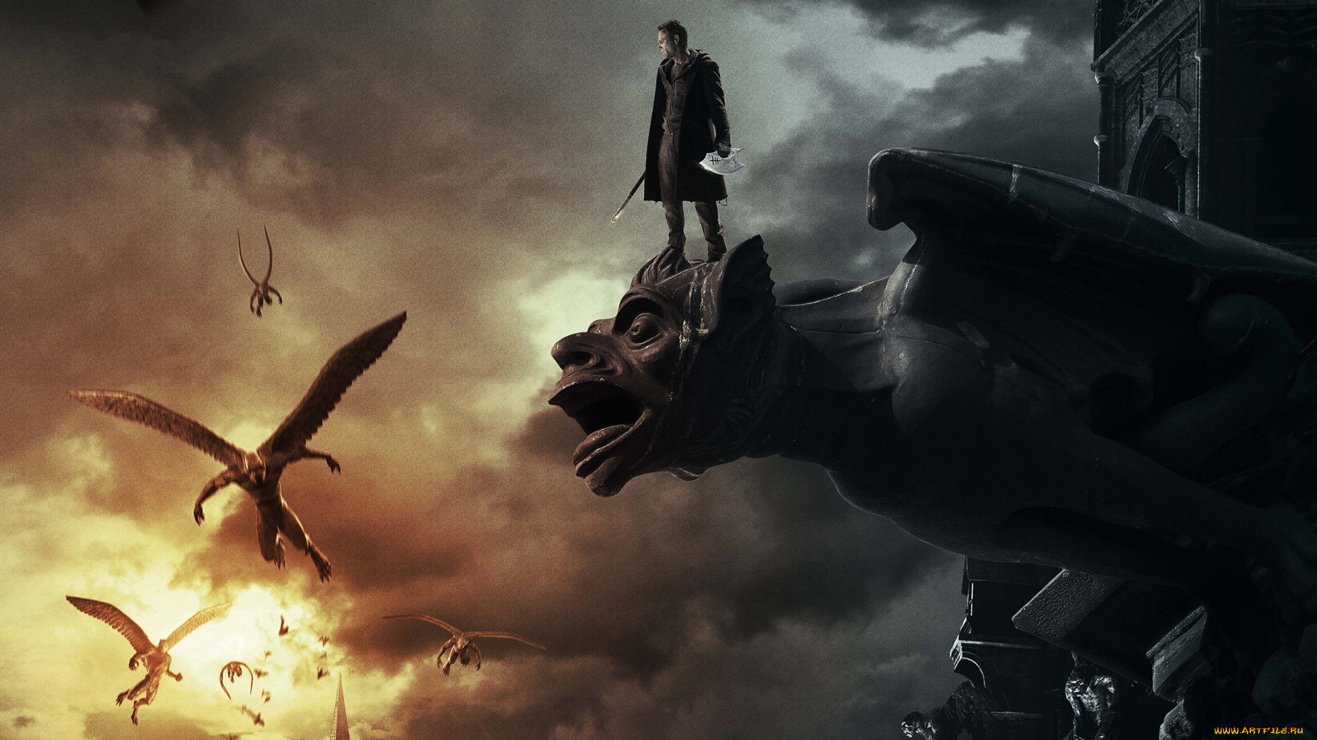 frankenstein, кино, фильмы, Я, франкенштейн