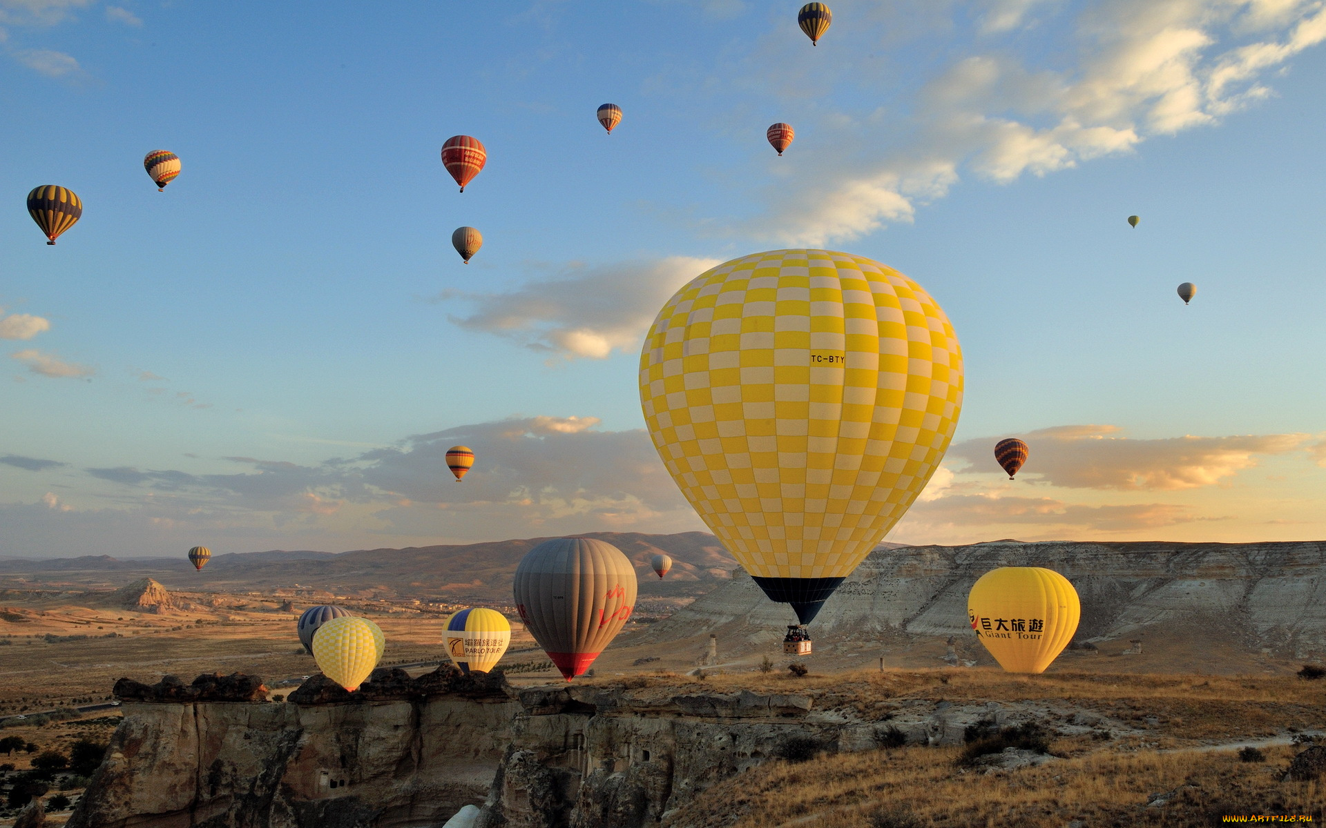 авиация, воздушные, шары, шары, спорт, пейзаж