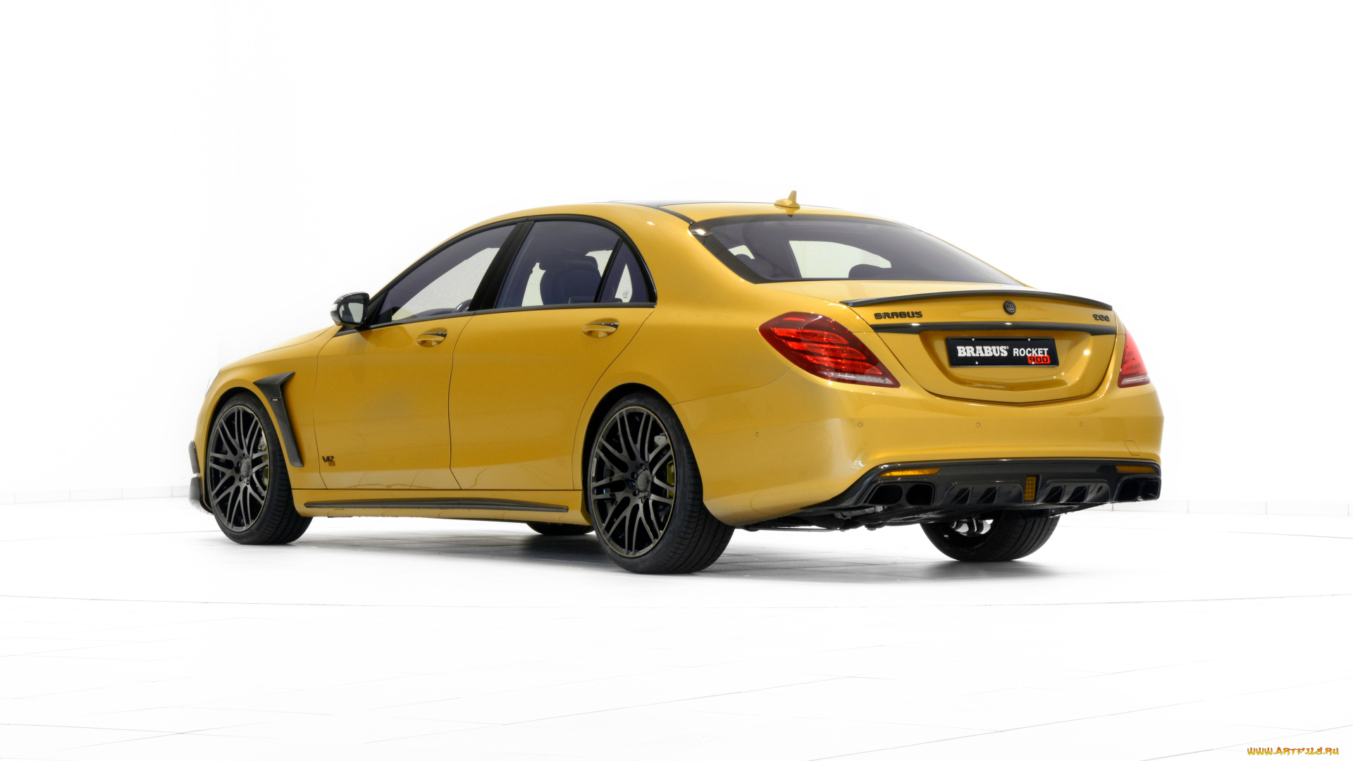 автомобили, brabus, 2015г, желтый, w222, edition, desert, gold, rocket, 900