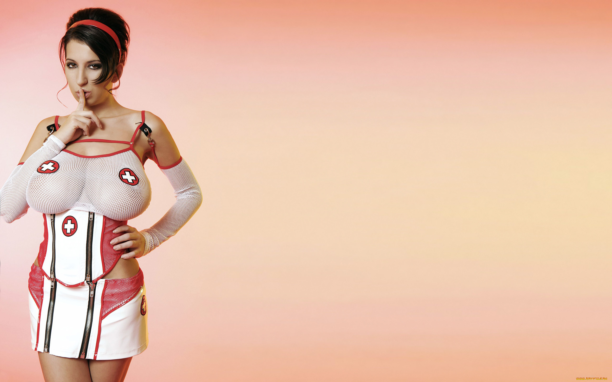 девушки, maria, swan, , jana, defi, медсестра, большая, грудь, брюнетка, девушка, jana, defi