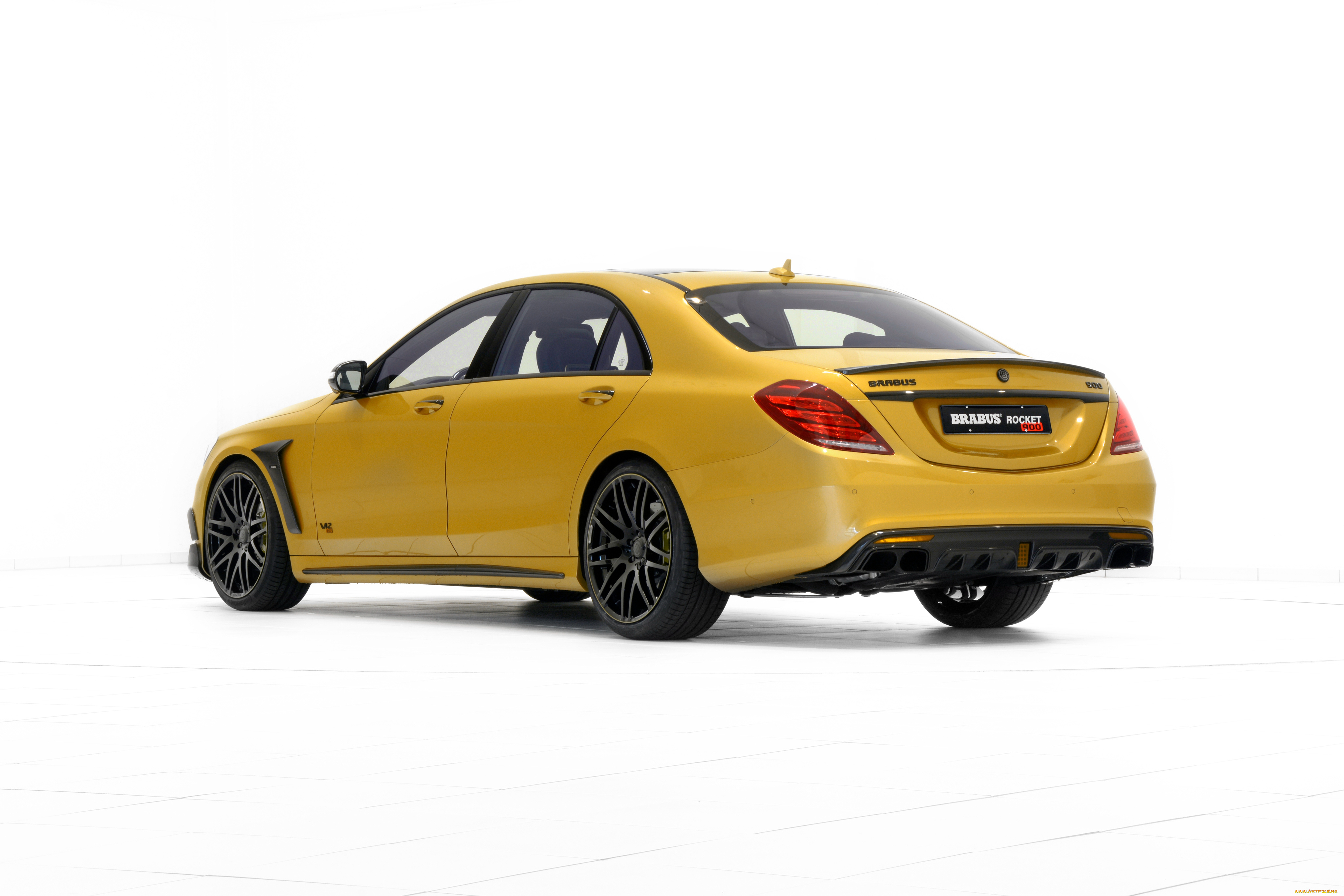 автомобили, brabus, 2015г, желтый, w222, edition, desert, gold, rocket, 900