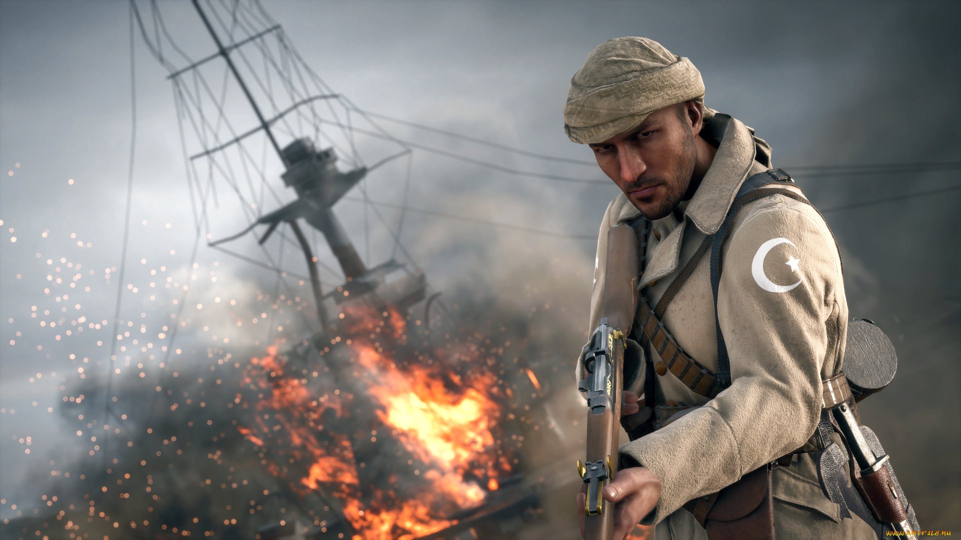 battlefield, 1, видео, игры, персонаж