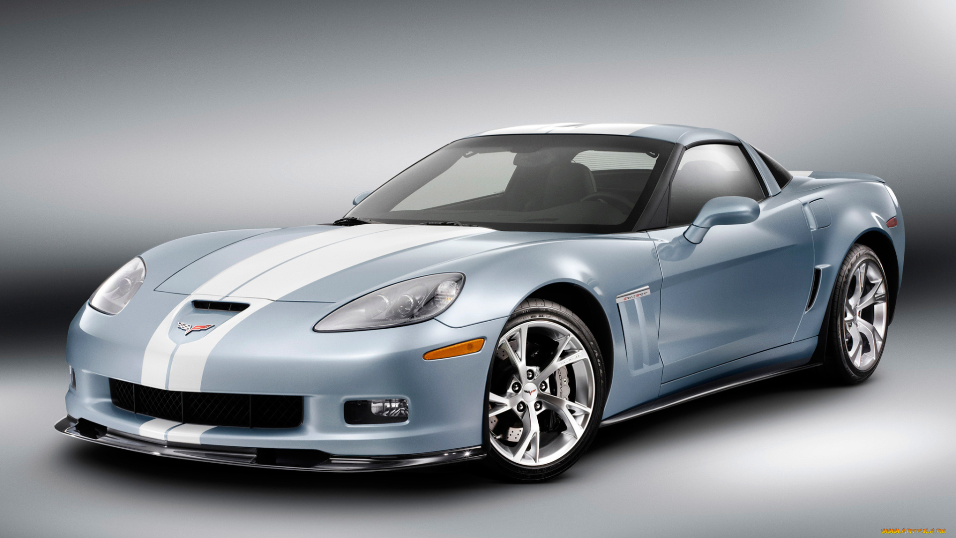 corvette, grand, sport, carlisle, blue, concept, 2011, автомобили, corvette, carlisle, 2011, grand, sport, blue, concept