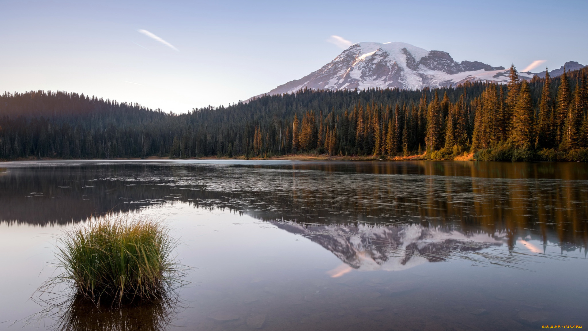 природа, реки, озера, облака, лес, горы, озеро