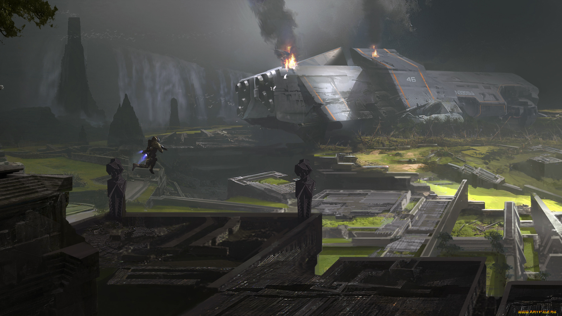 видео, игры, titanfall, 2, персонаж