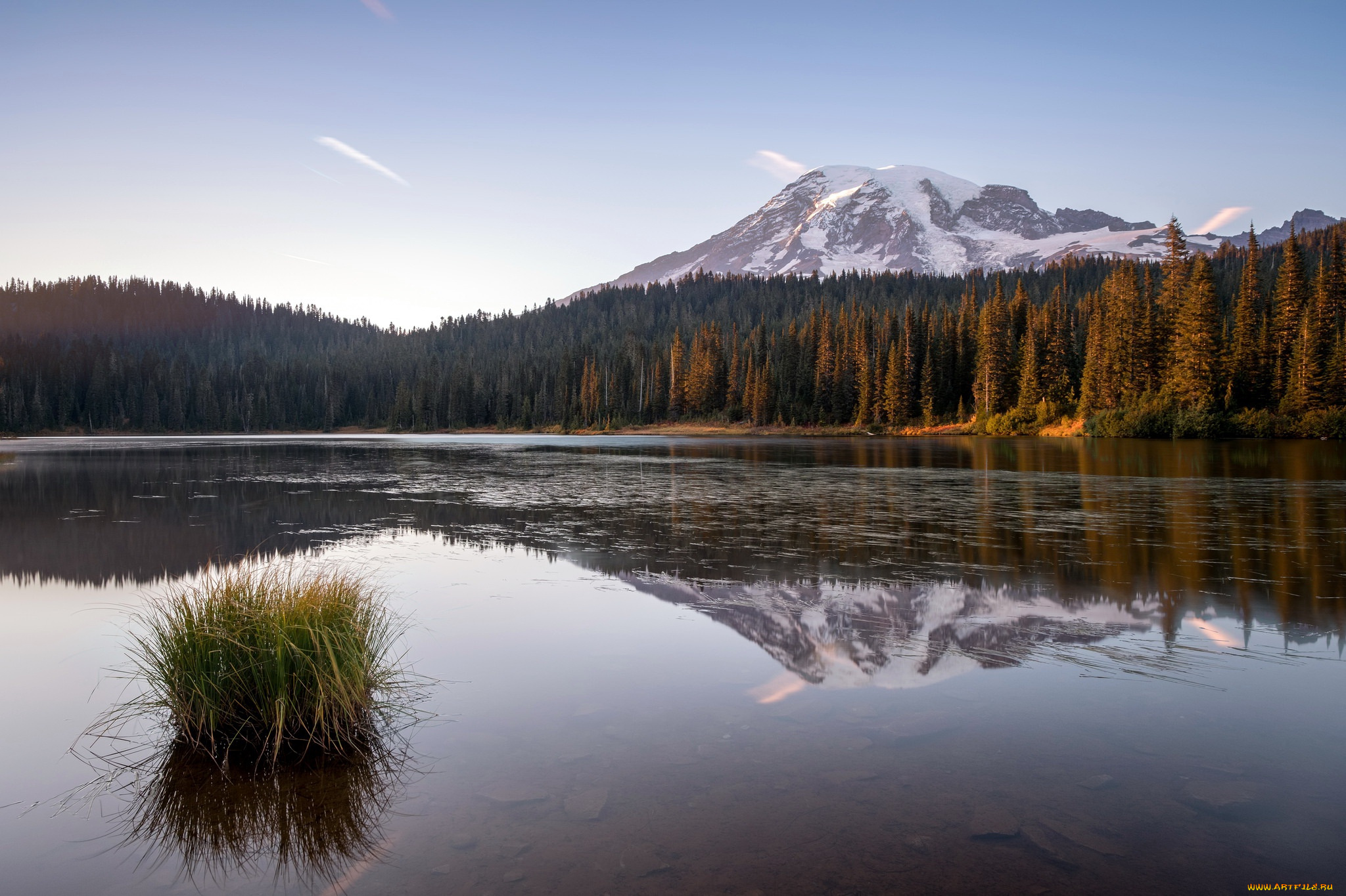 природа, реки, озера, облака, лес, горы, озеро