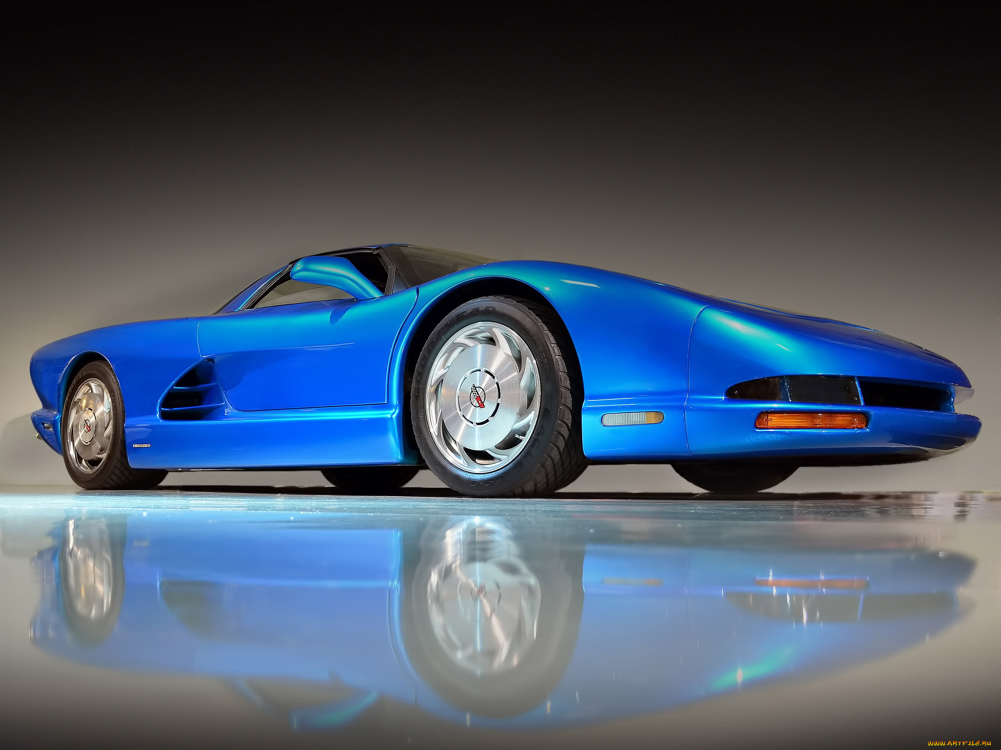 corvette, cerv-iii, concept, 1990, автомобили, corvette, 1990, cerv-iii, concept