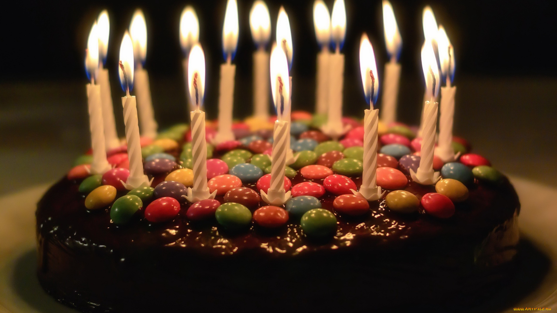 еда, торты, свечи, торт, праздник