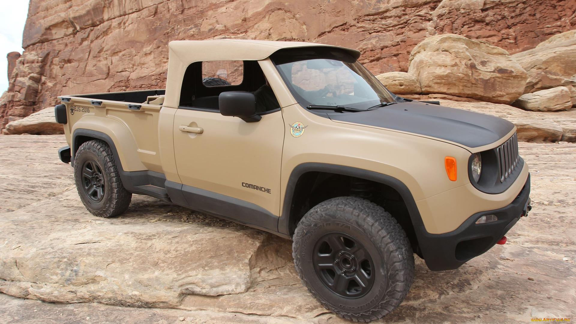 jeep, wrangler, comanche, pickup, truck, 2016, автомобили, jeep, pickup, truck, wrangler, comanche, 2016