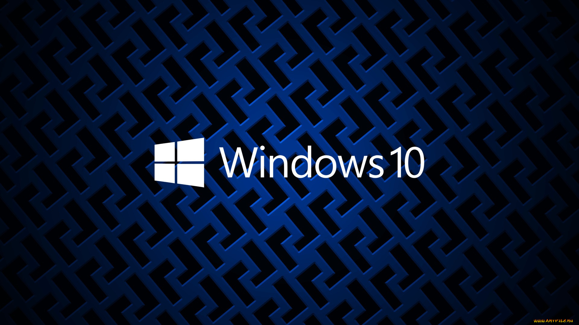компьютеры, windows, , 10, фон, логотип