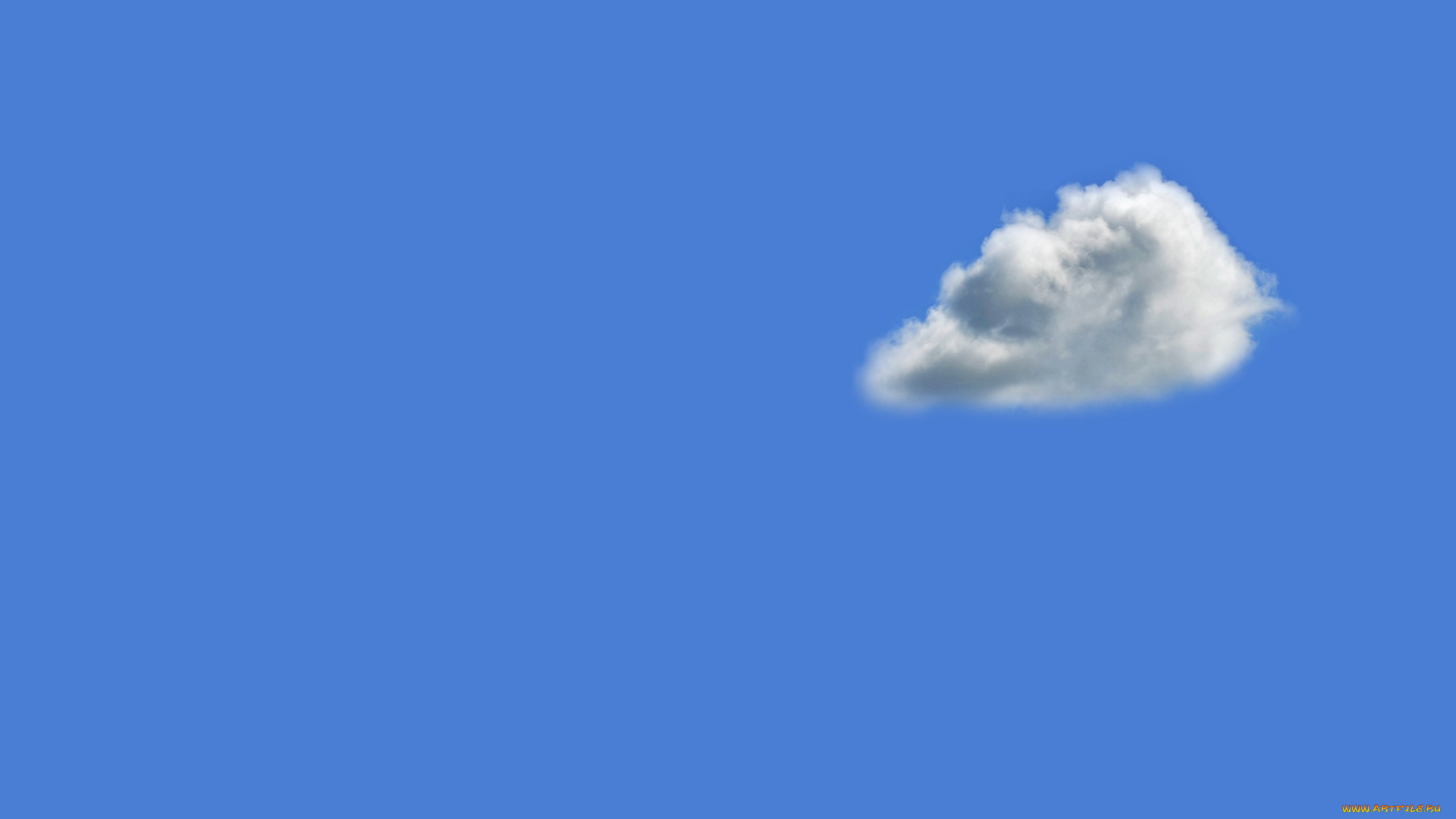 природа, облака, облако, небо, облачко