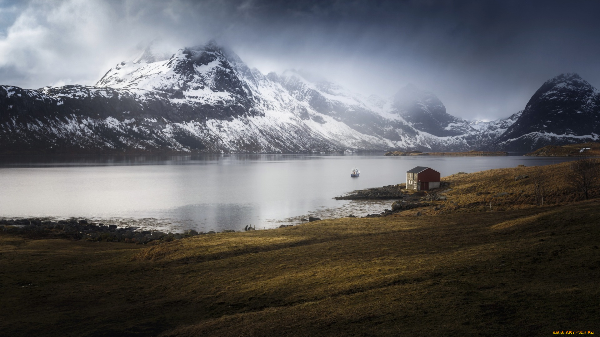 природа, реки, озера, nordland, marka, norway