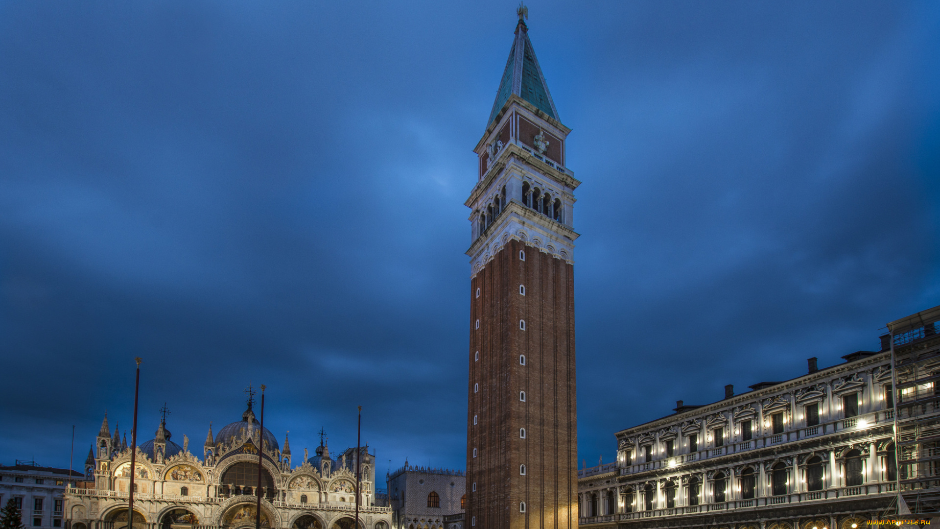 san, marco, -, venice, города, венеция, , италия, стелла, площадь