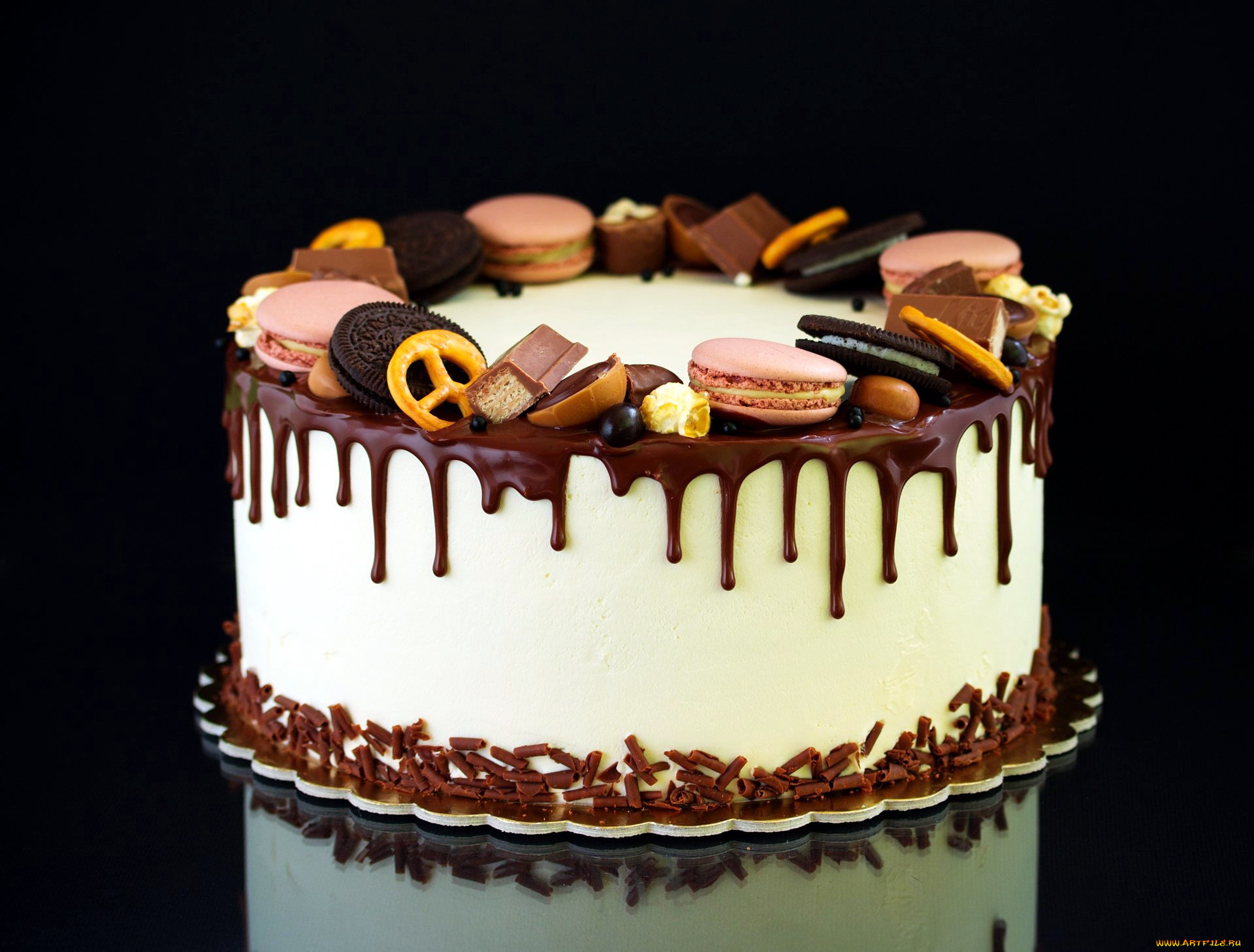 еда, торты, торт, орео, печенье, макаруны