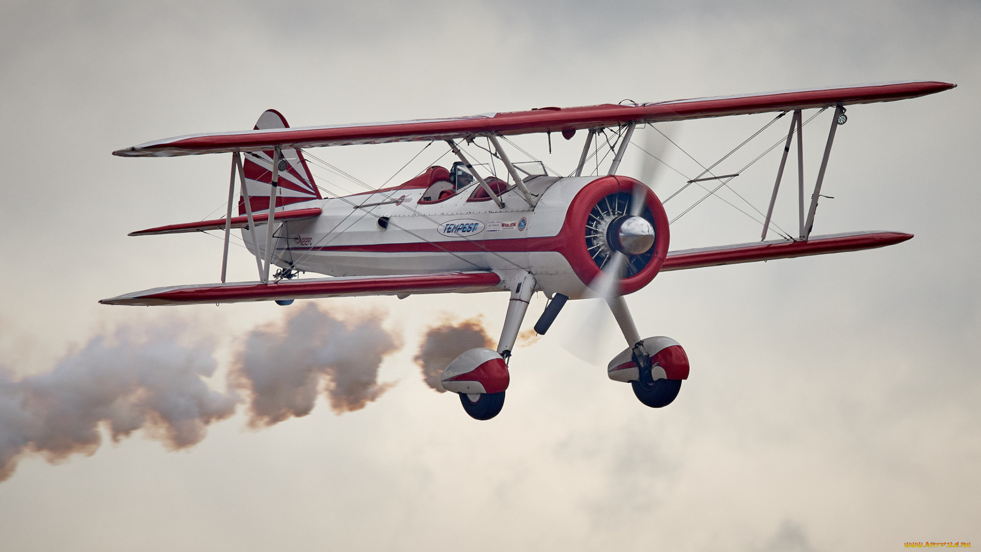 авиация, лёгкие, одномоторные, самолёты, биплан