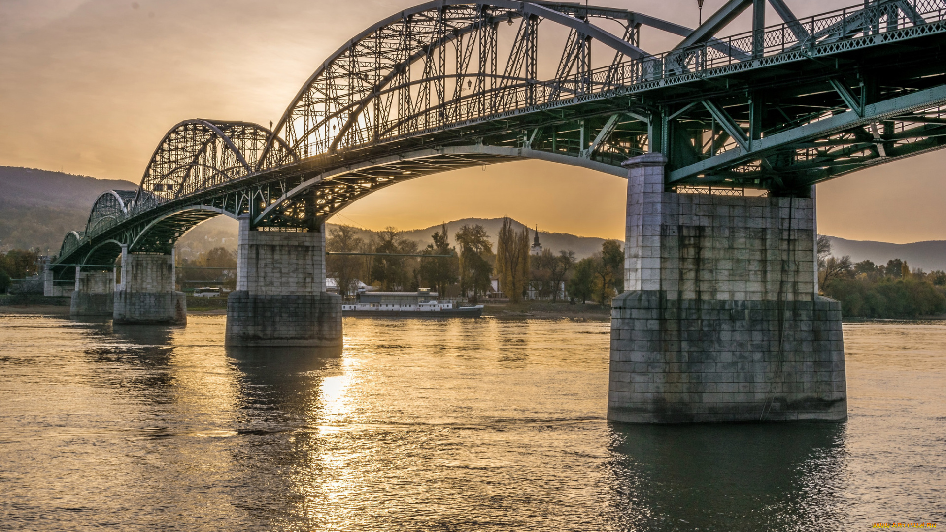 города, -, мосты, простор