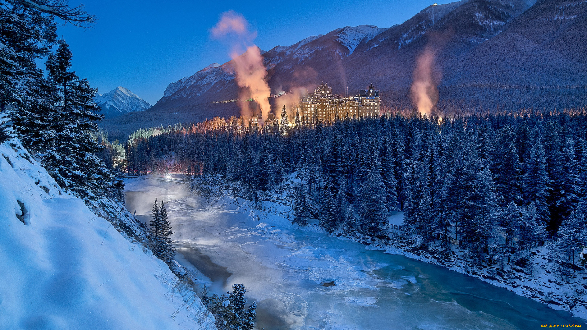 города, -, пейзажи, простор