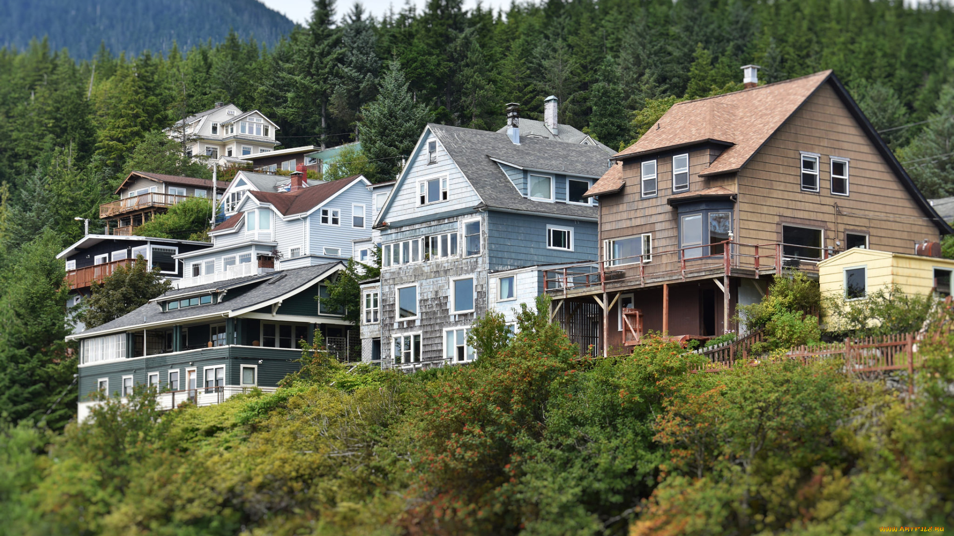 города, -, здания, , дома, простор