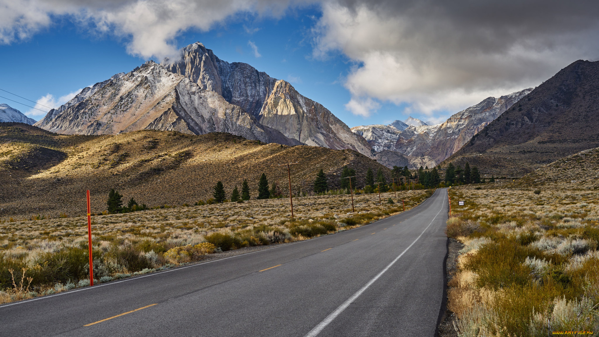 природа, дороги, простор